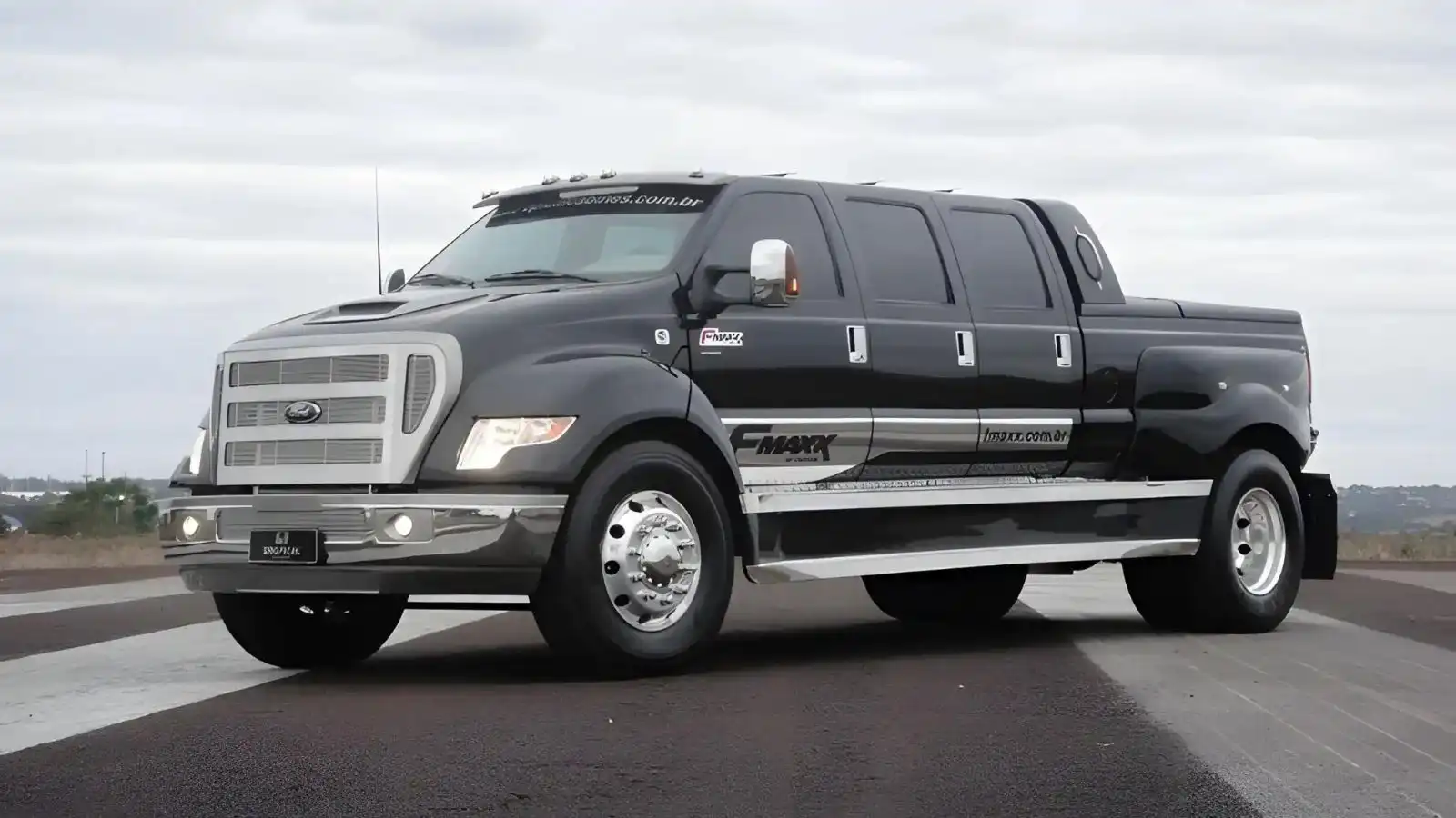 F-Maxx: A maior Picape Brasileira equipada com Motor de Caminhão