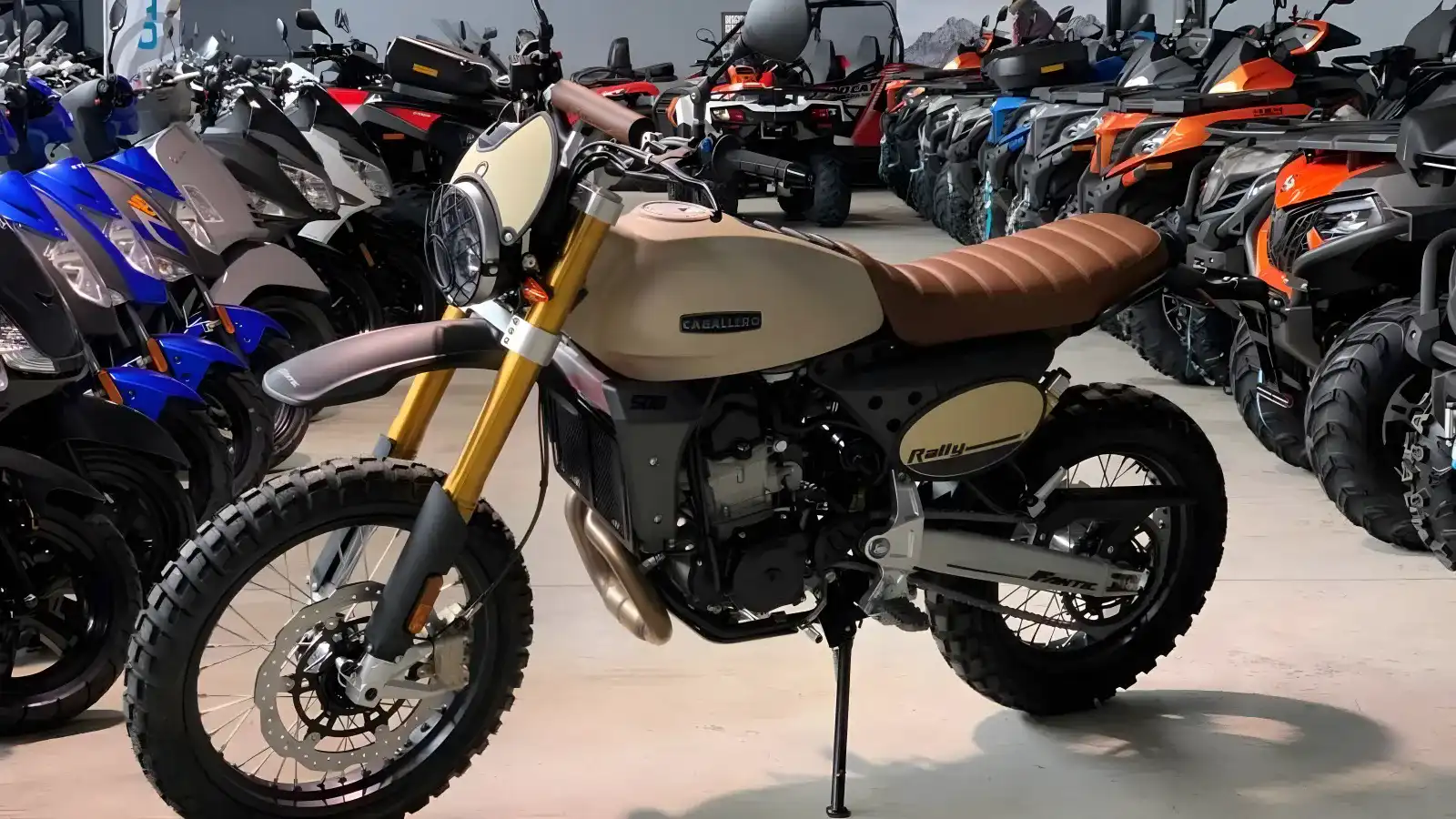 Fantic Caballero 500 Rally 2024: A Scrambler Italiana com design clássico
