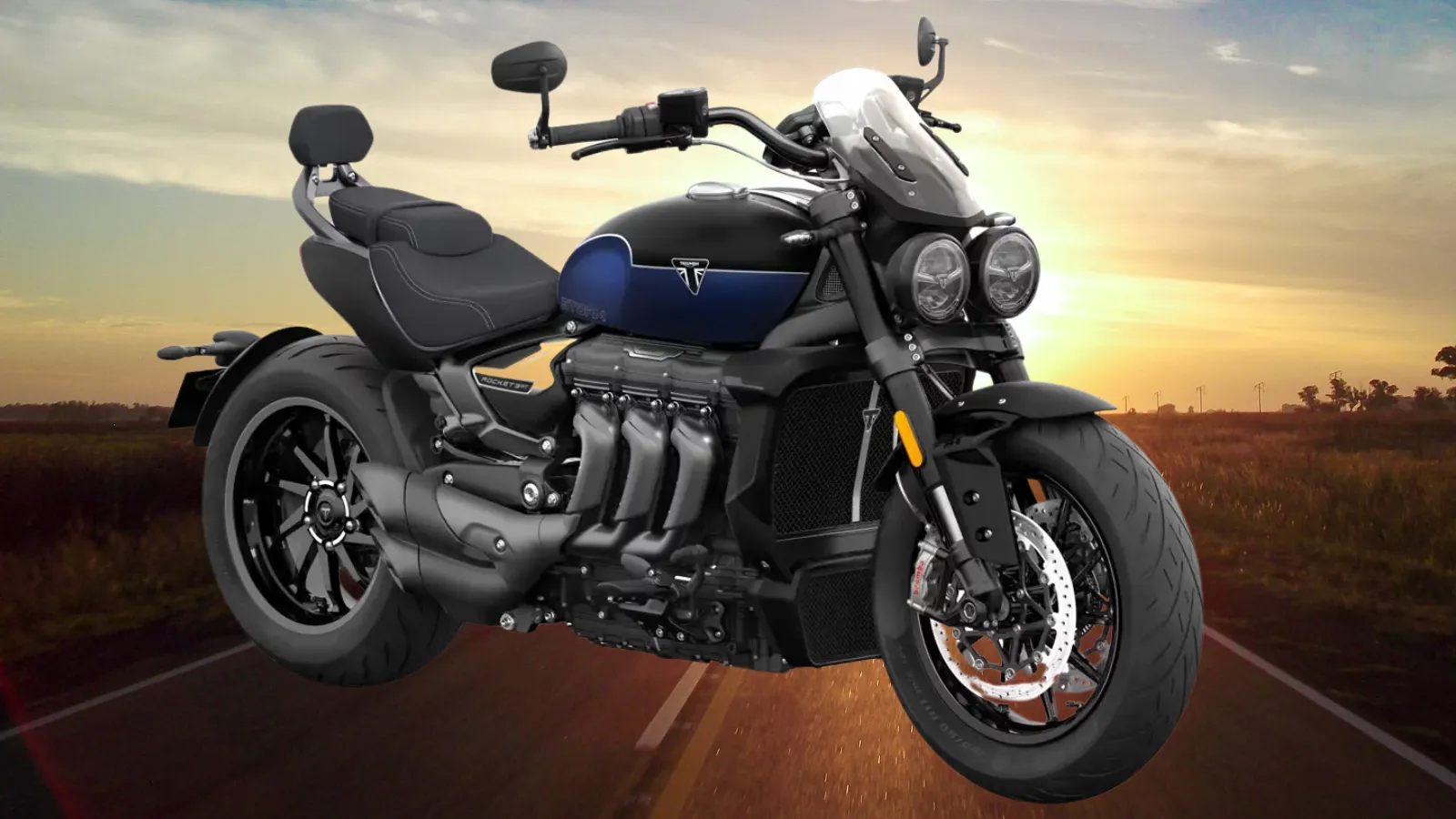Triumph Rocket 3 Storm 2025 estreia no Brasil; versões e preços