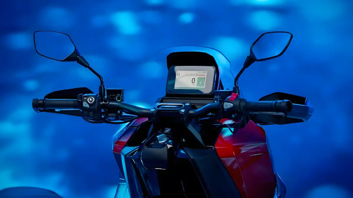 Honda ADV350 2025 chega mais tecnológica: painel TFT e suspensão ajustável