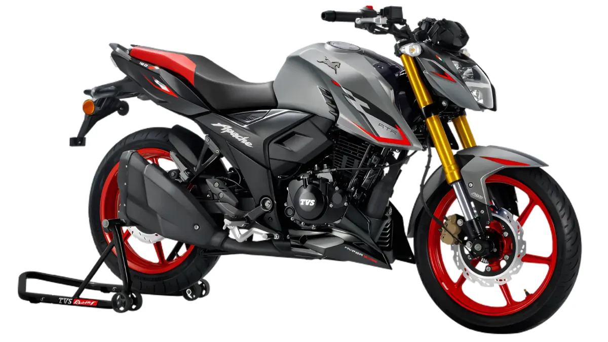 Uma TVS Apache 160 2025 pronta para o Brasil e com 3 modos de pilotagem
