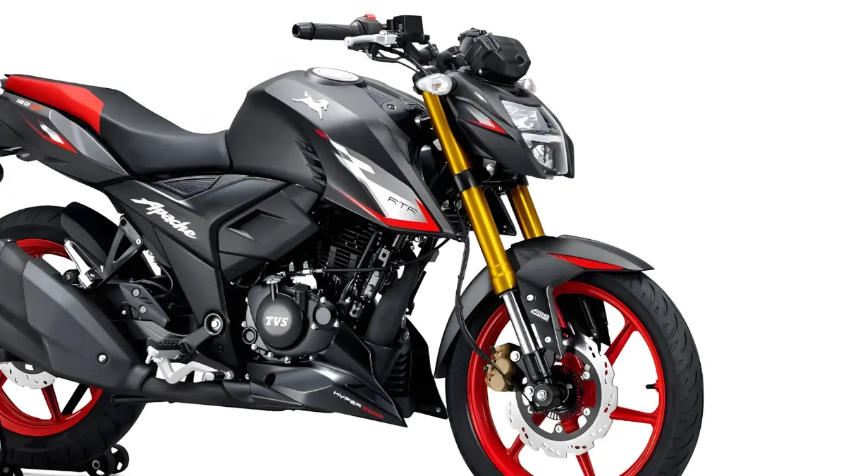 Uma TVS Apache 160 2025 pronta para o Brasil e com 3 modos de pilotagem