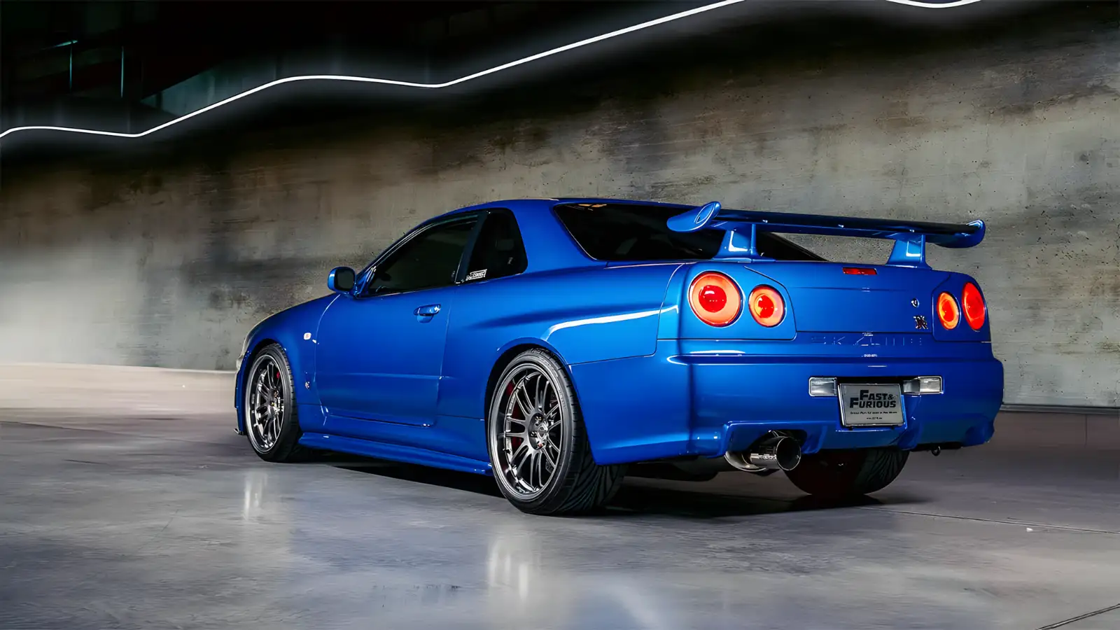 Nissan Skyline GT-R R34: Velozes e Furiosos - Paul Walker