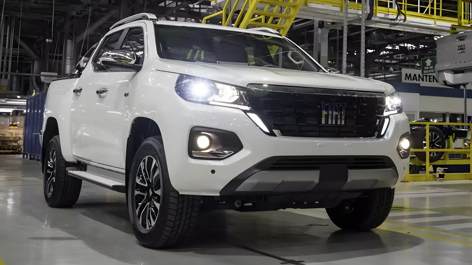 Nova Fiat Titano 2026 com novo motor 2.2 multijet turbodiesel começa a ser produzida