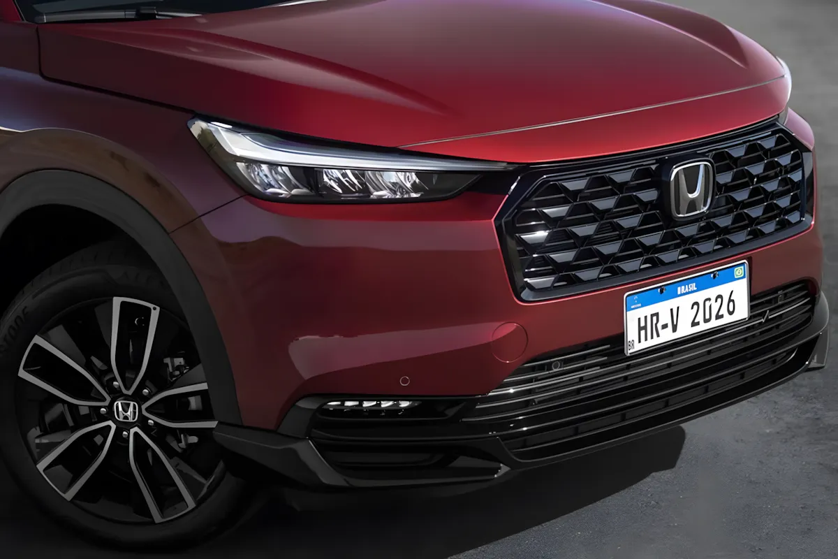 Honda HR-V 2026 está chegando com visual exclusivo para o Brasil: Veja as mudanças confirmadas
