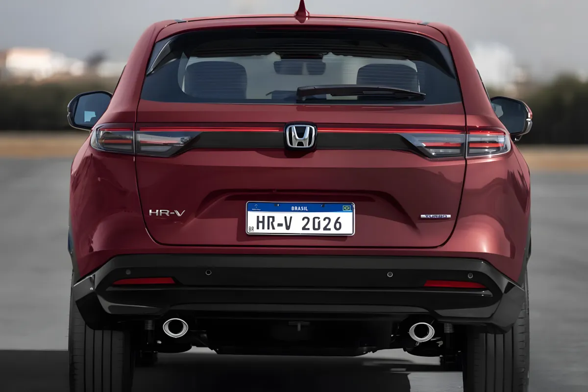 Honda HR-V 2026 está chegando com visual exclusivo para o Brasil: Veja as mudanças confirmadas