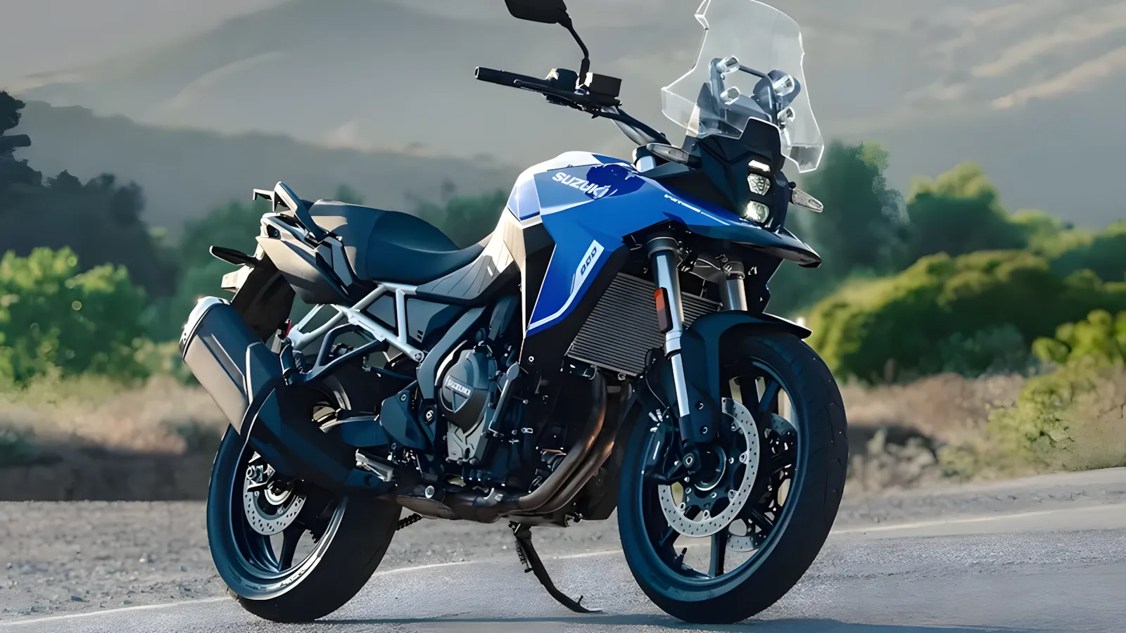 Suzuki V-Strom 800 2025: versão de entrada da big trail urbana tem visual e detalhes revelados