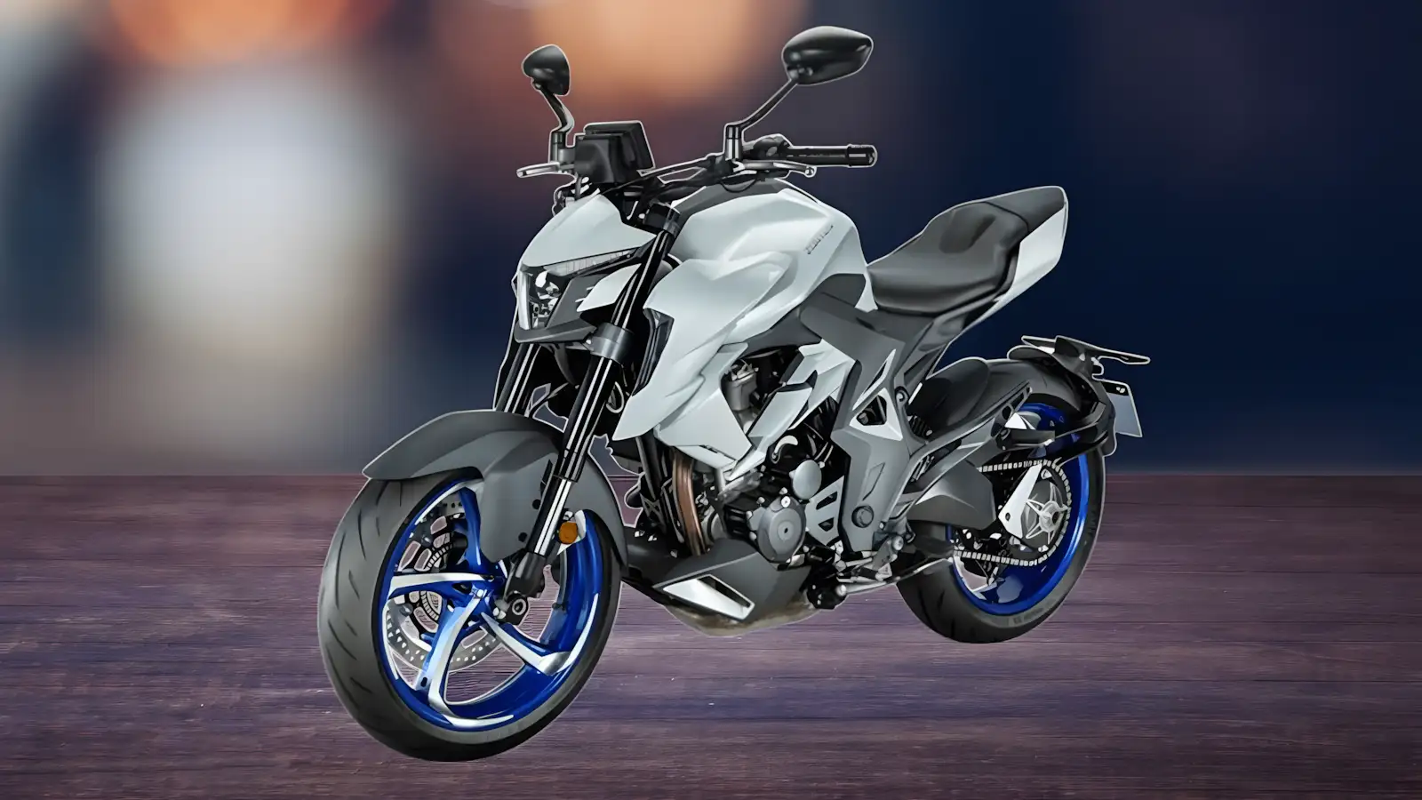 Zontes R350 2026 – preço da streetfighter potente com novo tom prata e rodas azuis