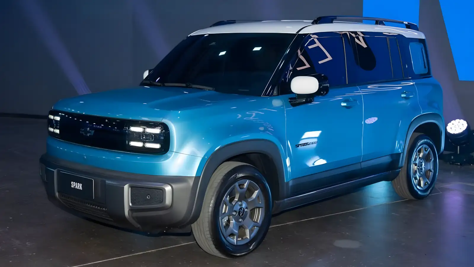 Chevrolet Lança Spark EUV SUV Elétrico Compacto com Preço de BYD Dolphin