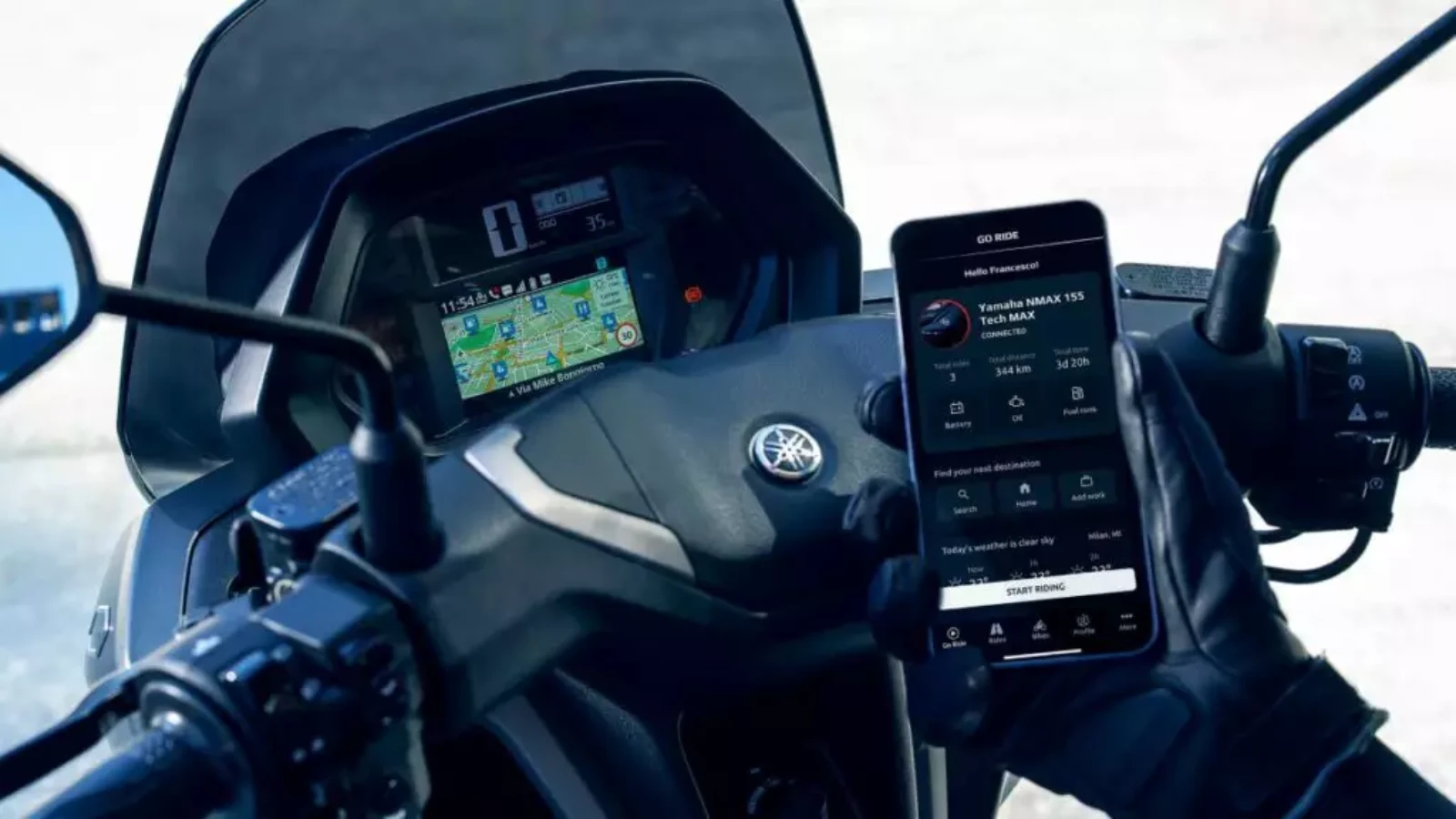 Yamaha Nmax 155 Tech Max 2026 Chega com Transmissão Elétrica YECVT
