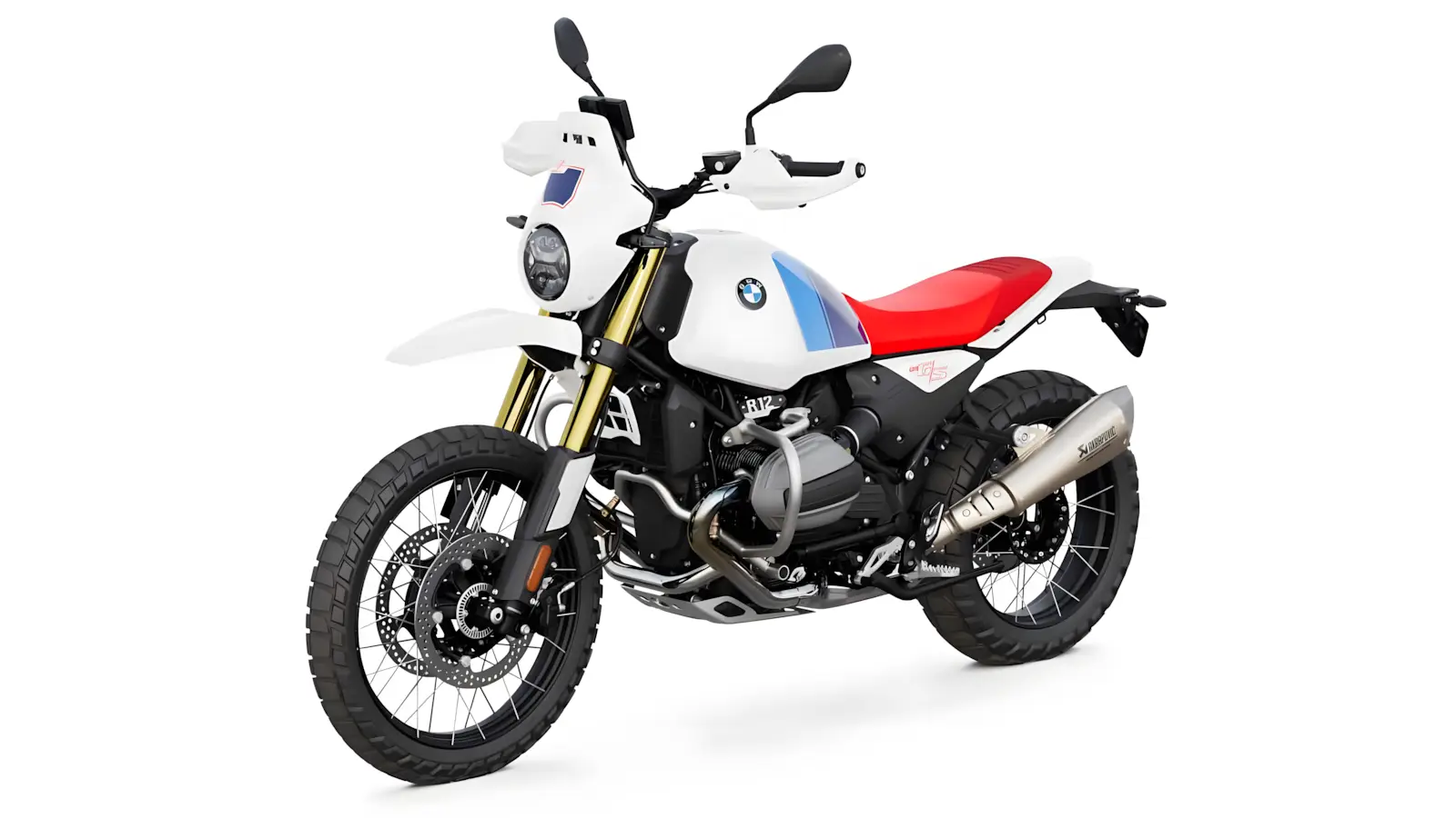 BMW R 12 G/S 2026 branca vista lateral em pré-venda no Brasil