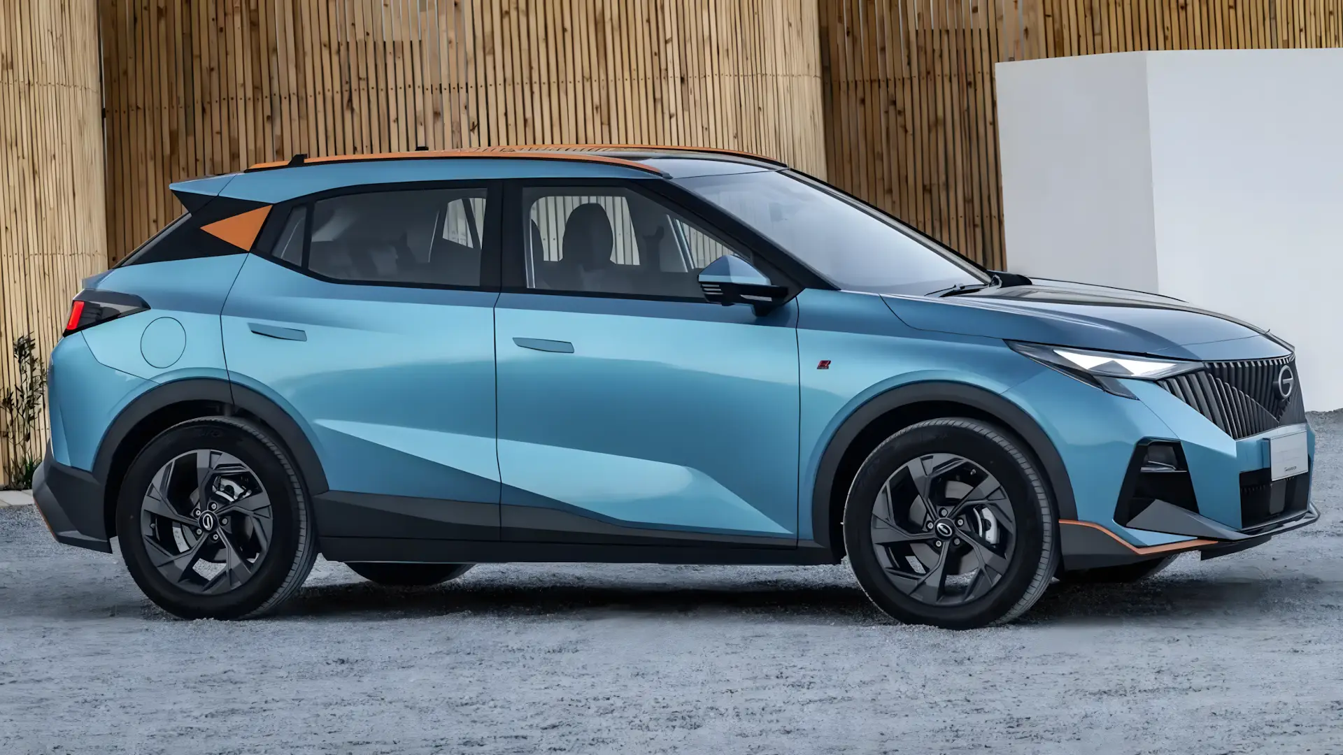 GAC GS3 2026 vista frontal com grade integrada aos faróis LED