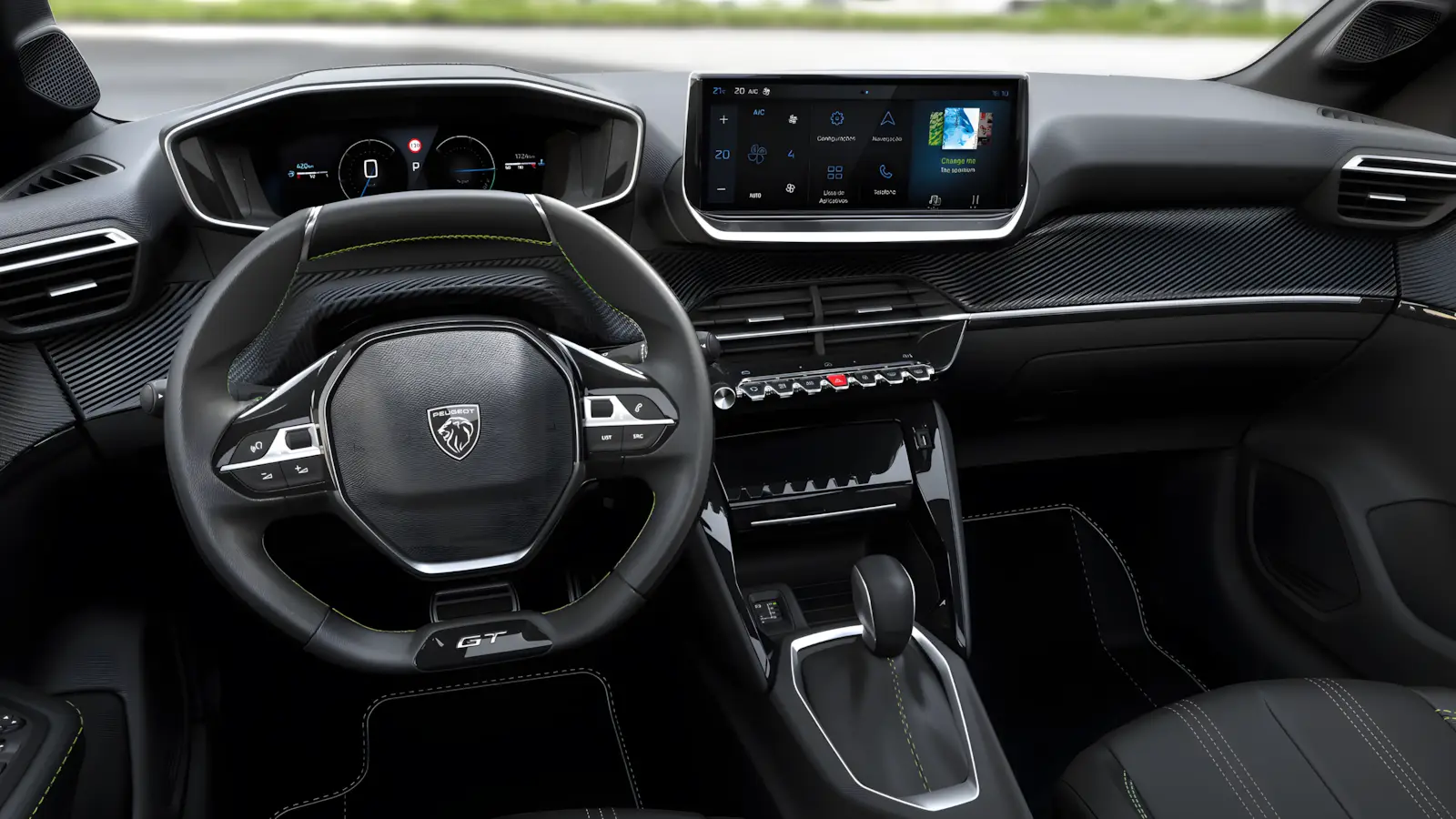 Interior Peugeot 208 Allure Multimidia