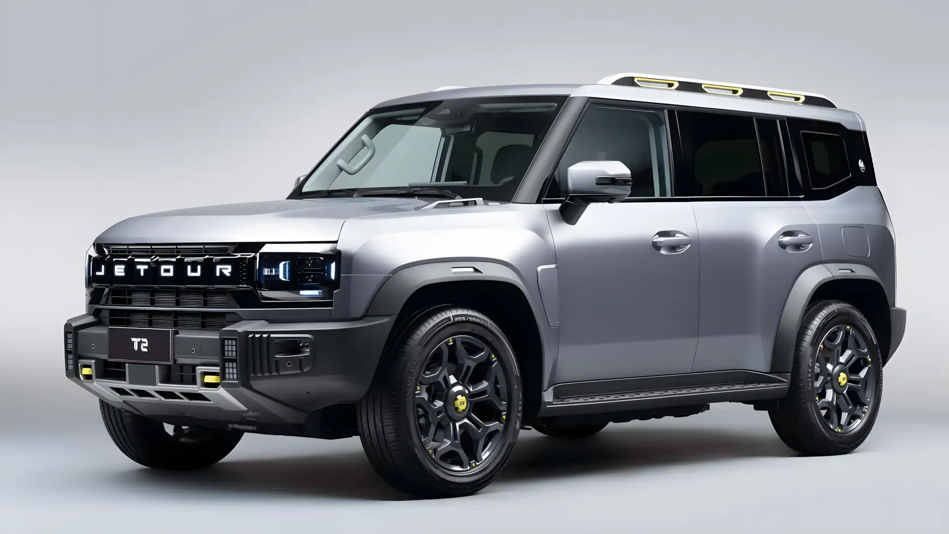 Jetour T2 de frente e lateral