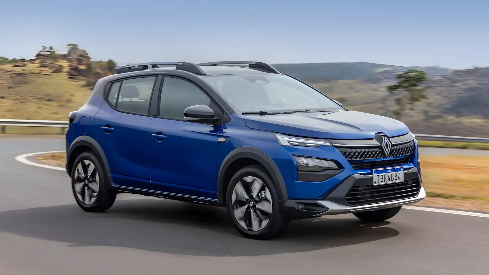 Renault Kardian Iconic 2026 preto com teto bicolor