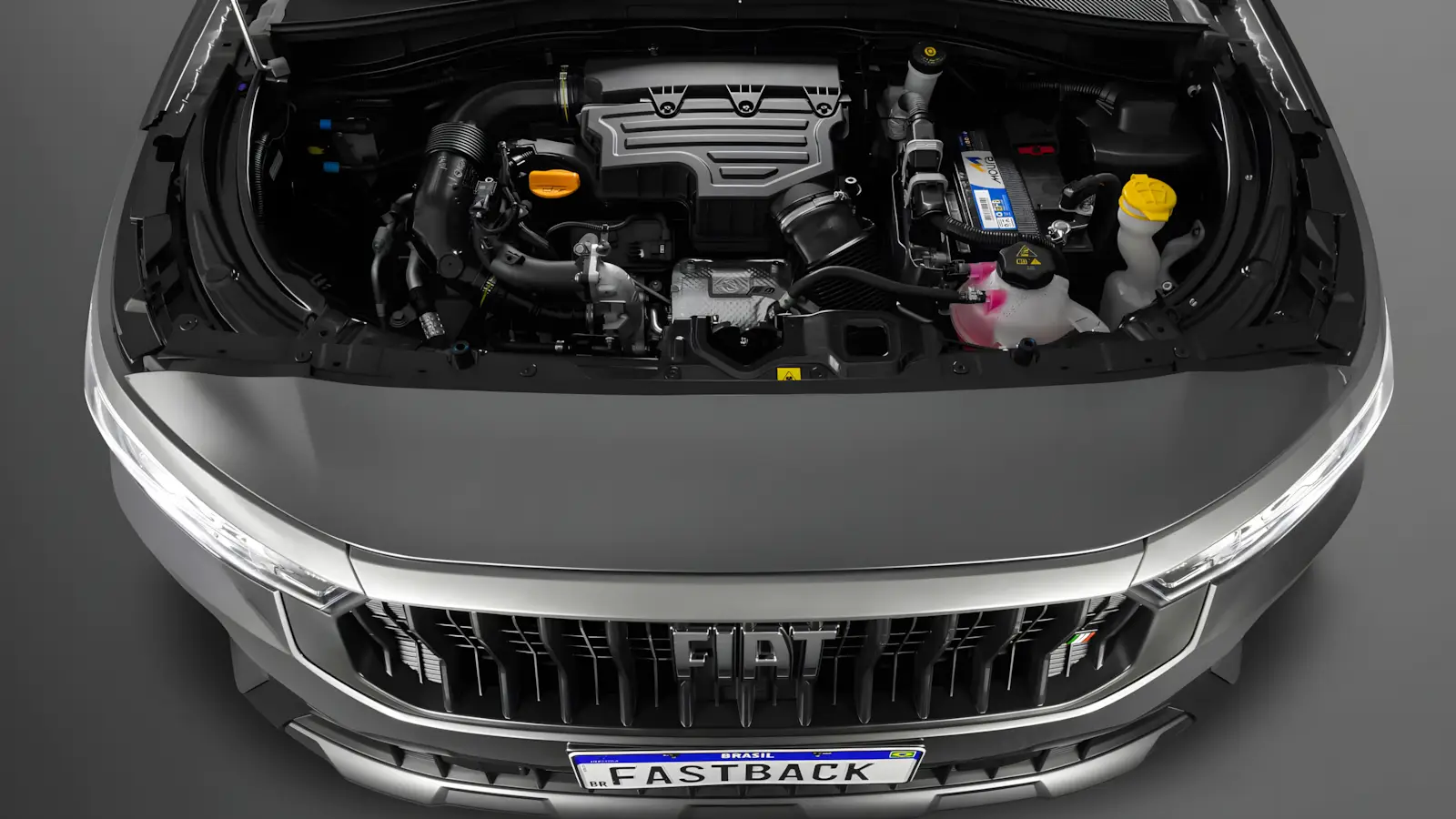 Motor 1.3 Turbo Flex 185 cv do Fastback Abarth 2026