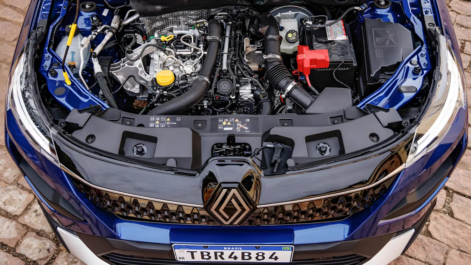 Motor 1.0 TCe turbo flex de 125 cv do Renault Kardian 2026