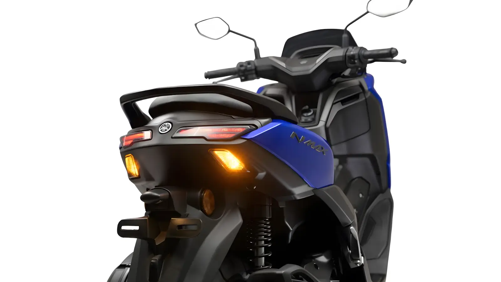 Nova Yamaha Nmax 160 2026 Cor Azul Traseira