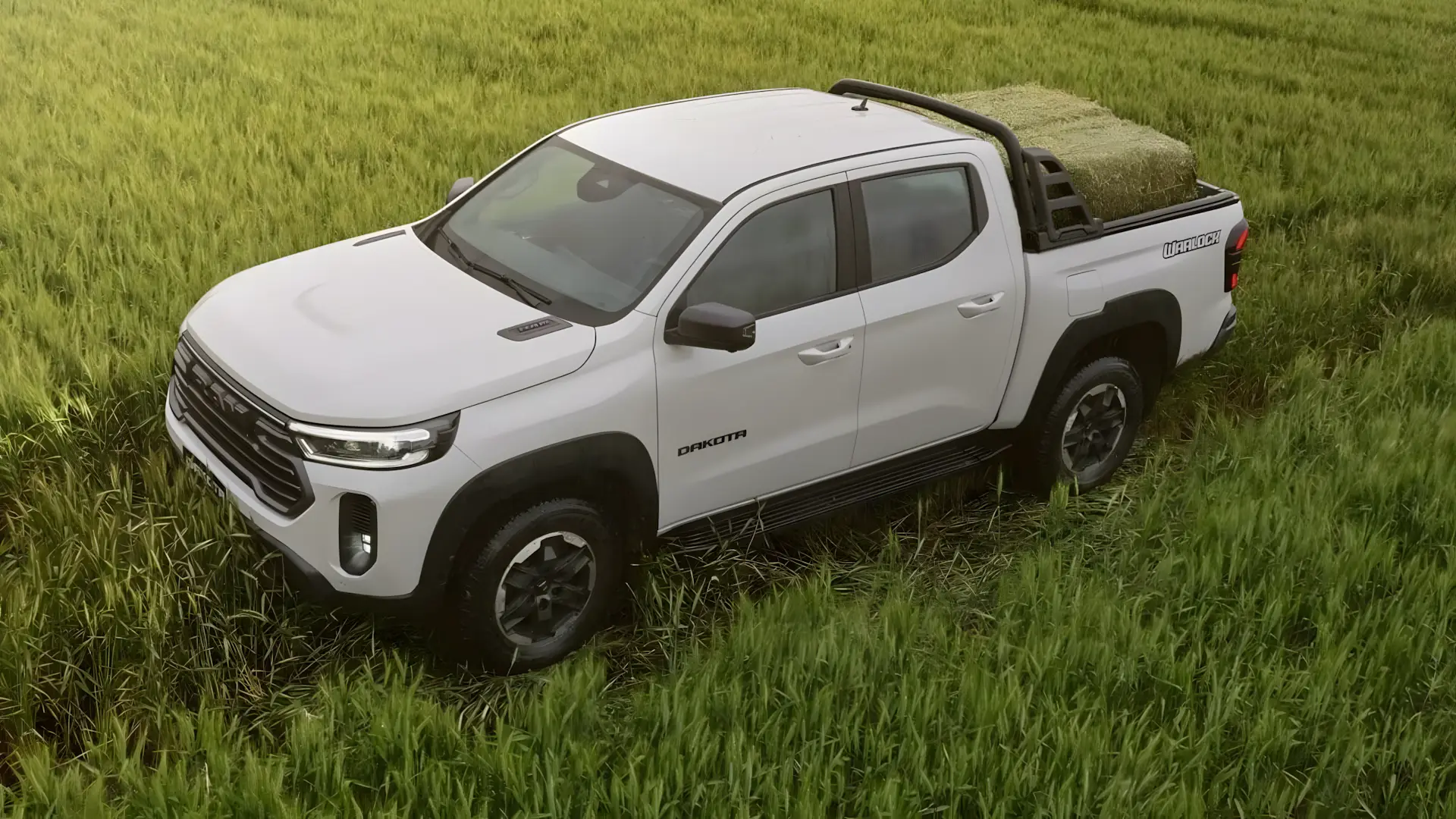 Traseira e ca&ccedil;amba da Ram Dakota 2027