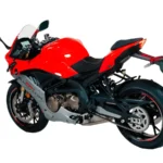 Cores preta e vermelha da Shineray SBM 600RC 2026