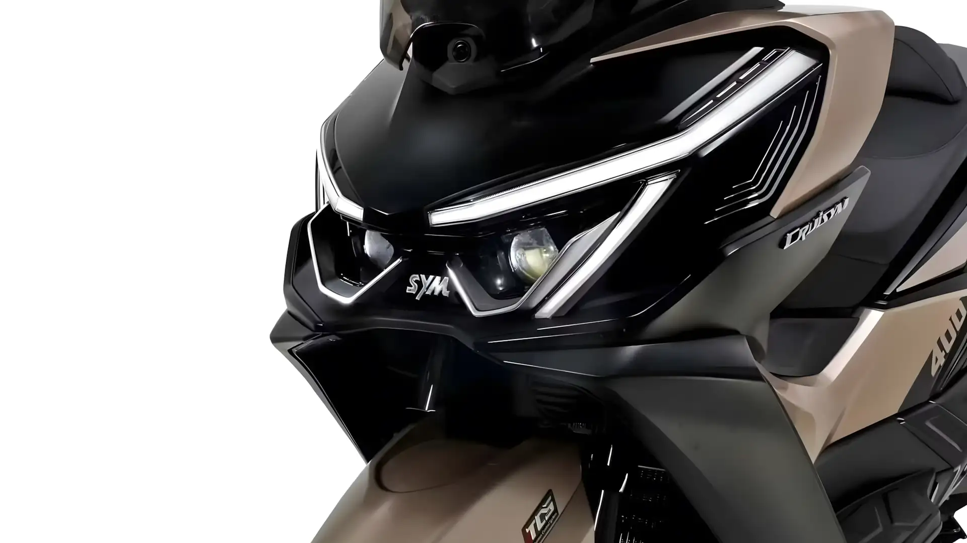 SYM Cruisym 400 2026 nova maxi-scooter com câmeras Full HD