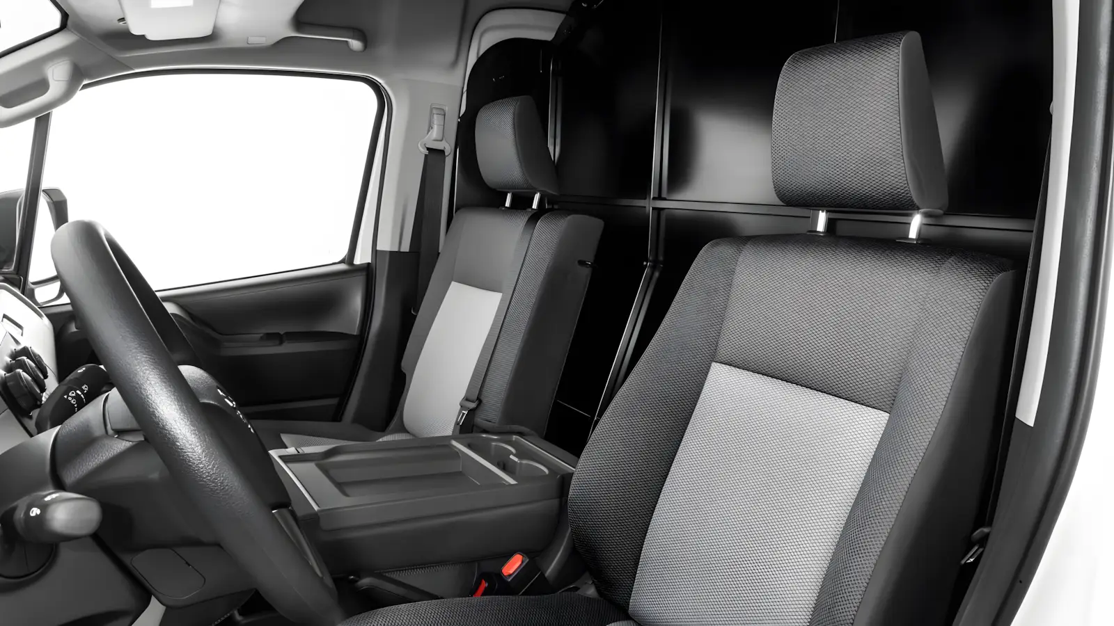 Toyota Hiace Furgao 2026 Interior Conforto