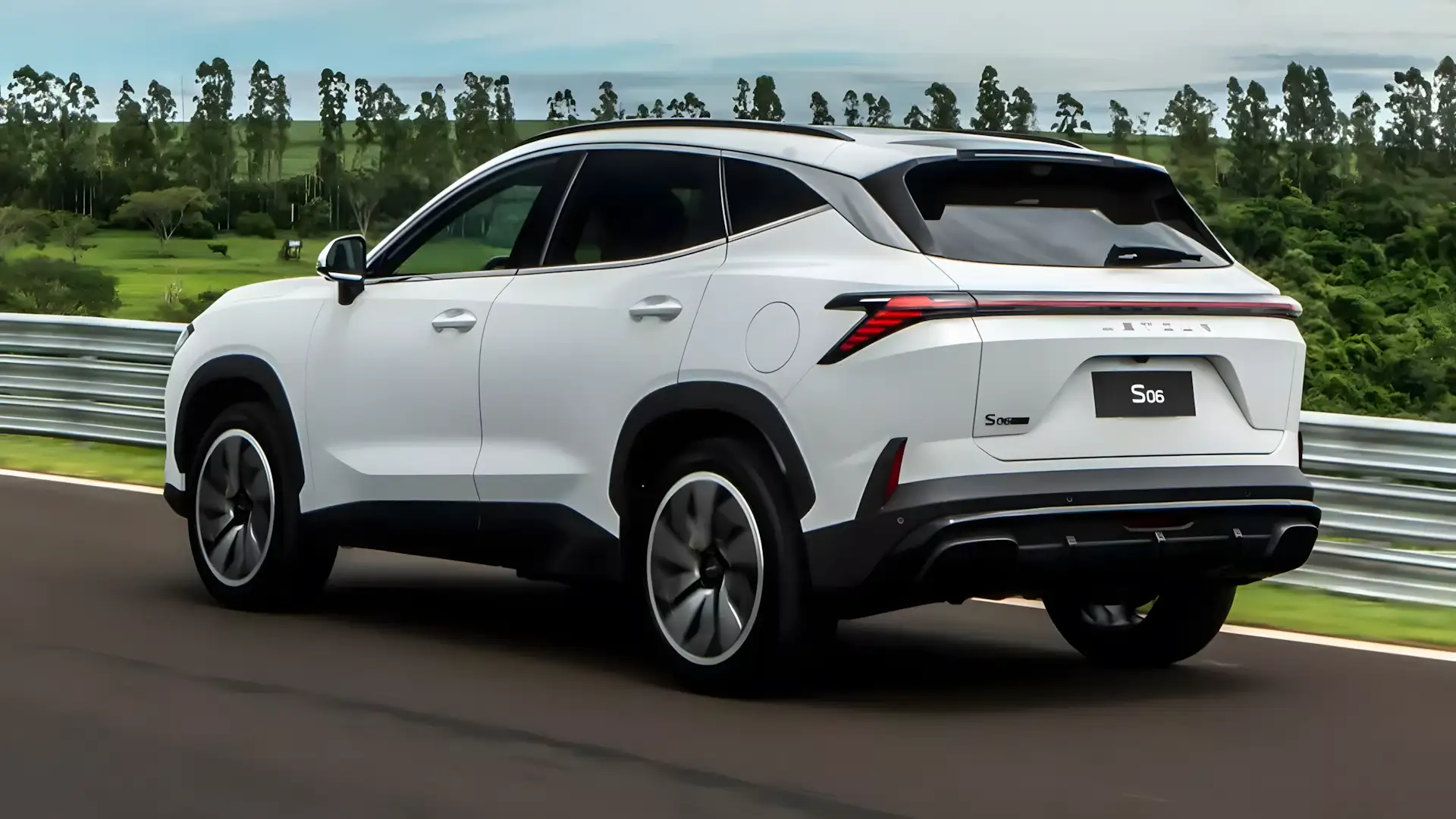 Traseira Lateral Jetour S06