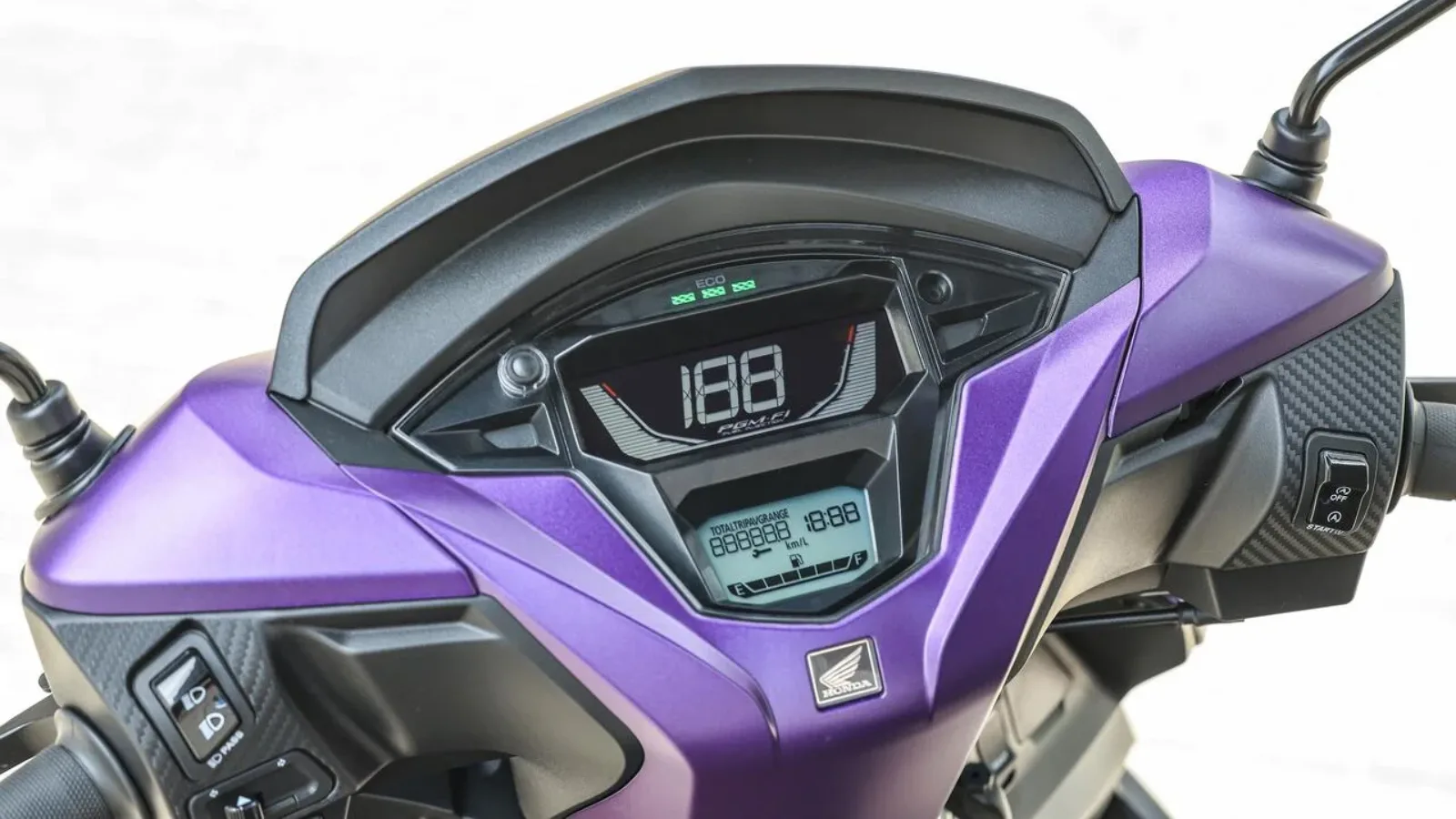 Painel LCD Blackout da Honda Elite 125 2027