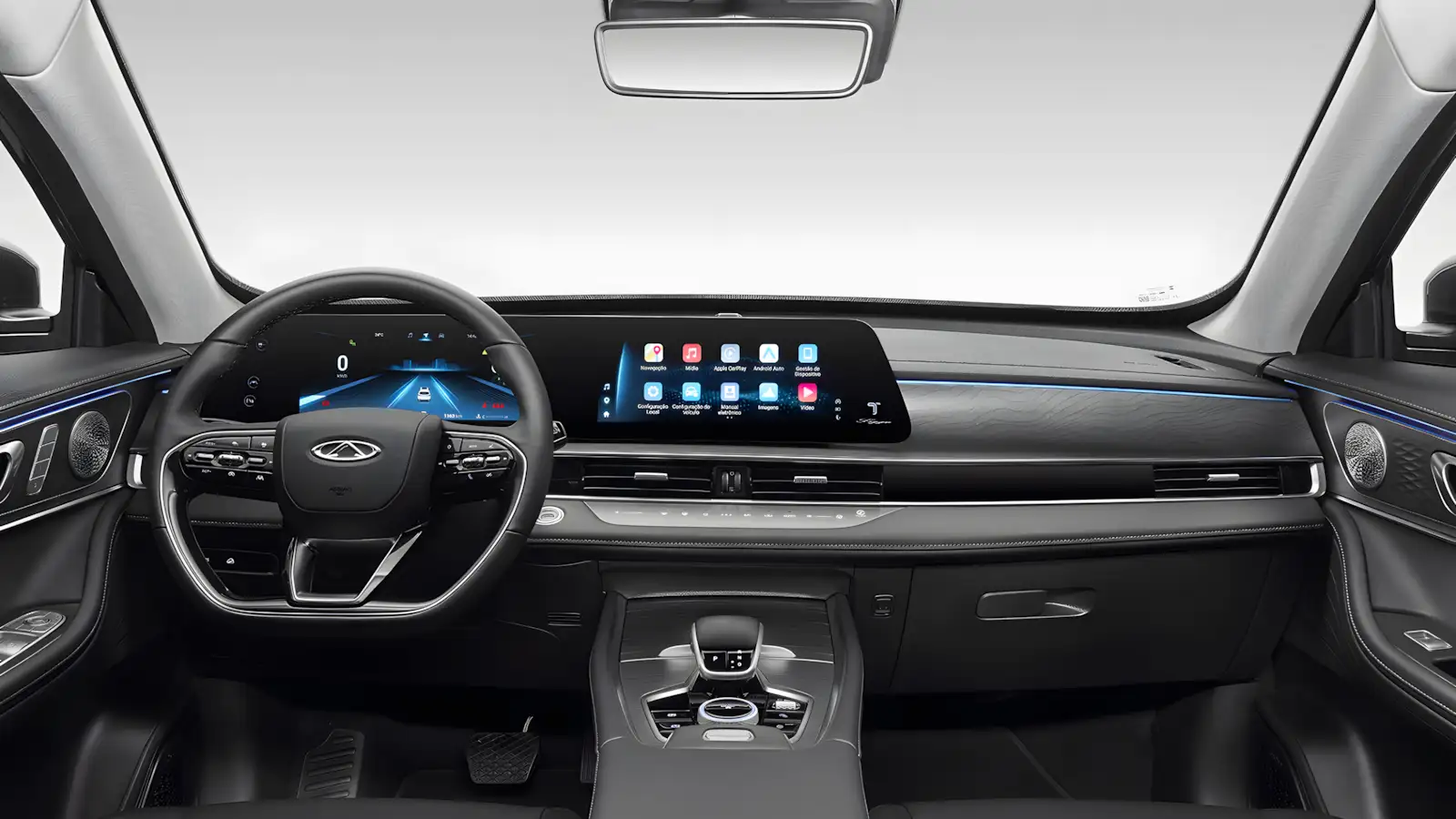 Painel digital duplo de 12,3 polegadas do Tiggo 8 Pro 2027