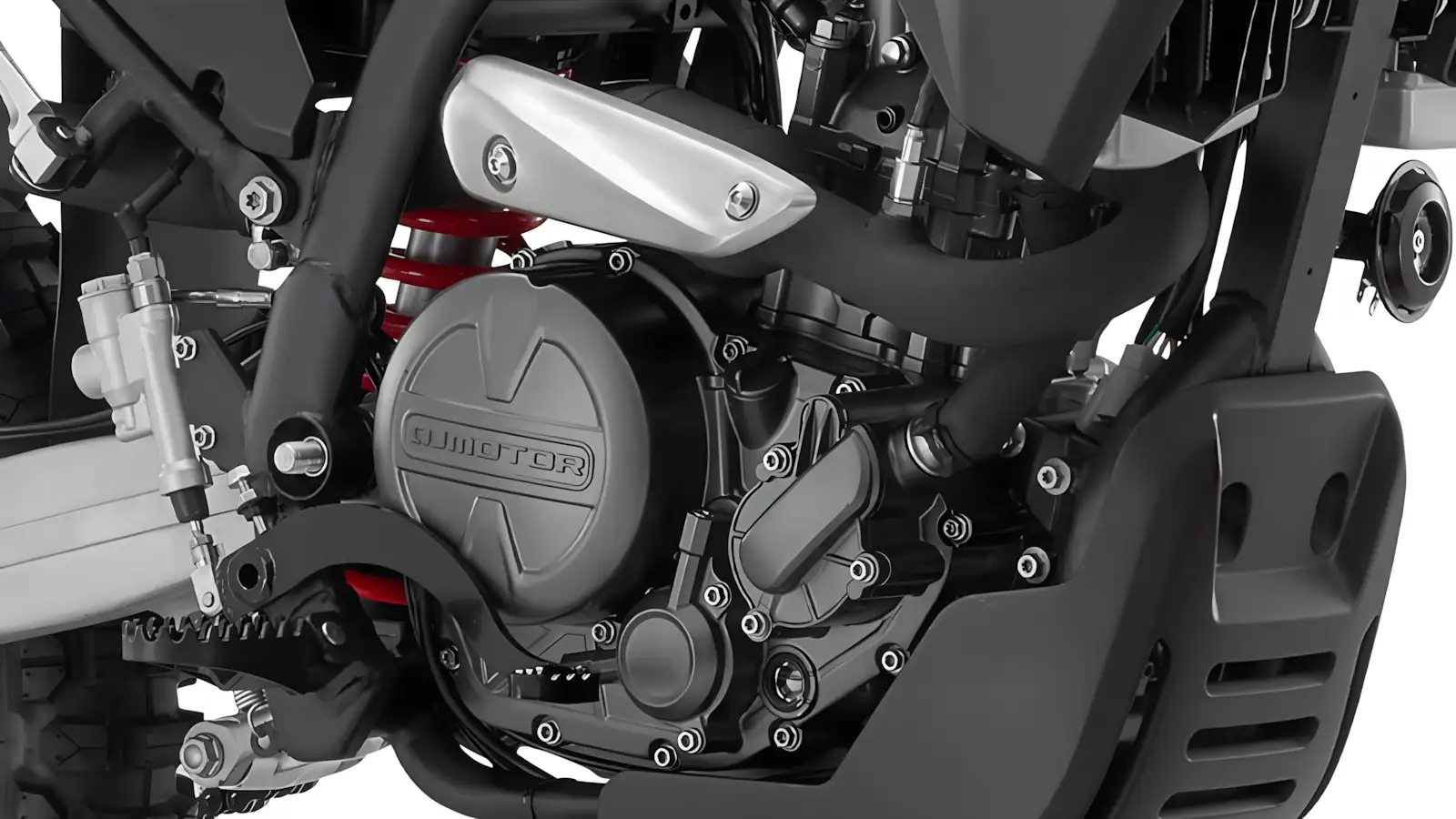 Motor monocilíndrico 292 cc da QJ Motor SRT 300DX 2026