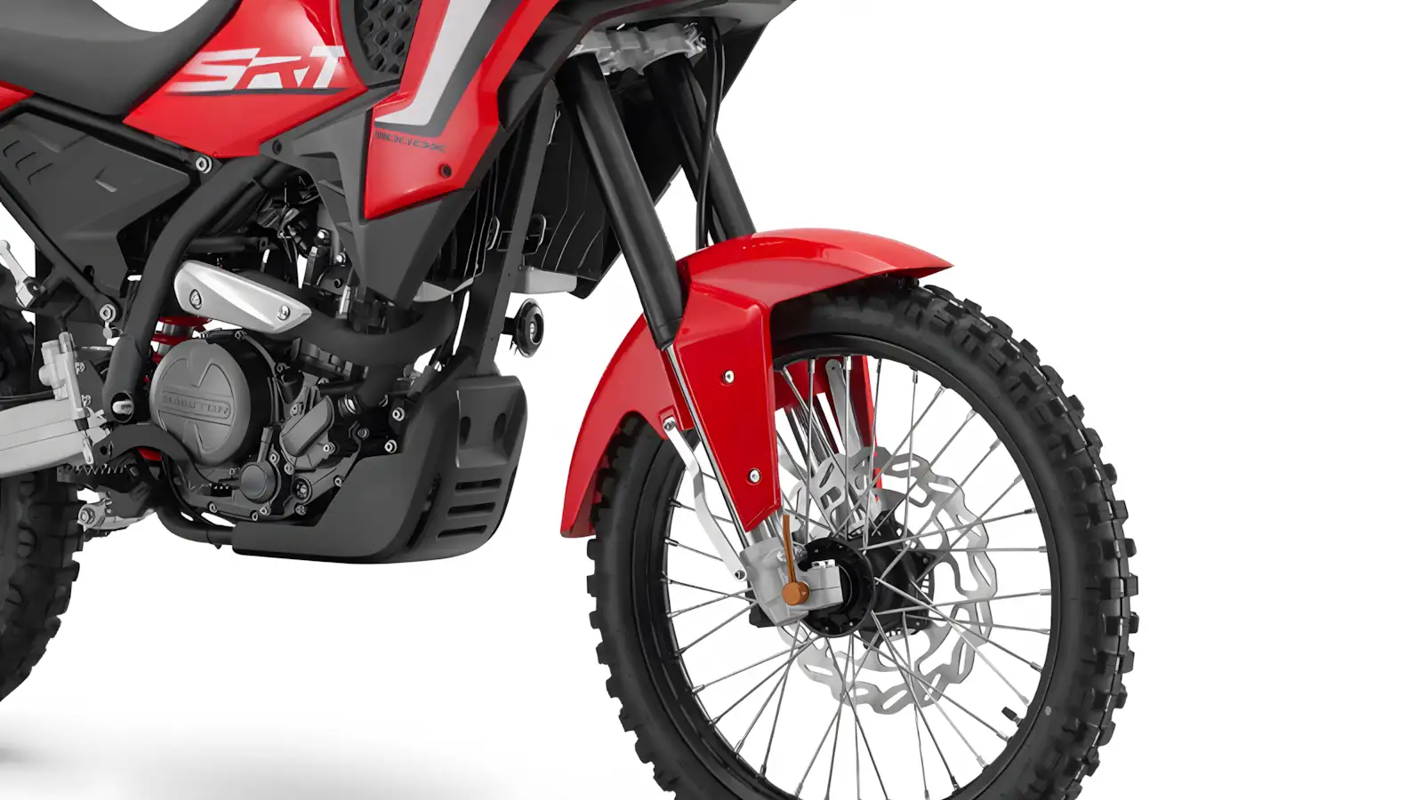 Qj Motor Srt 300dx Suspensao Garfo Invertido