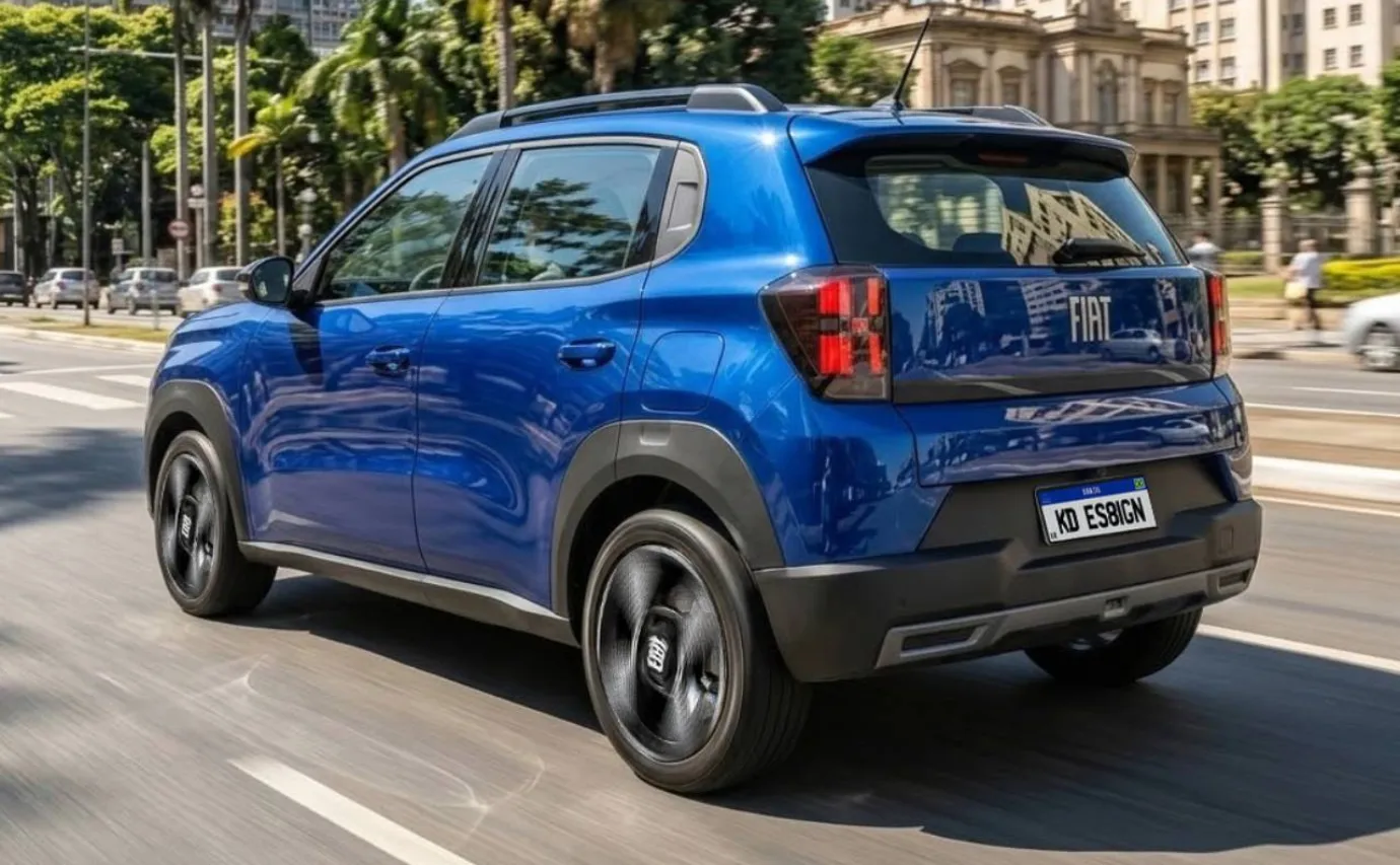 Novo Fiat Argo 2027 é registrado no INPI com design do Grande Panda para encarar Onix e HB20