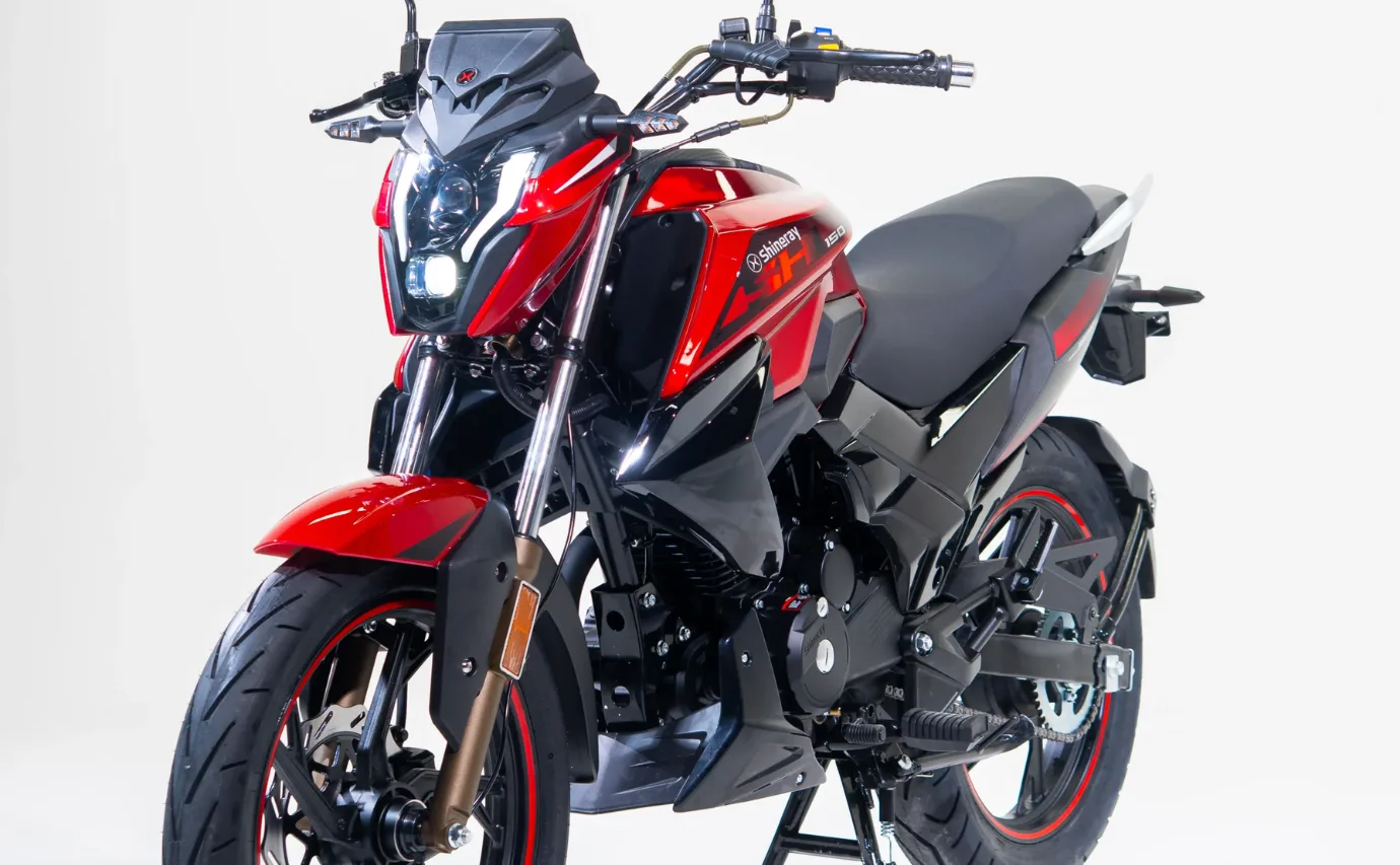 Shineray Jef 150 2026: preço, novo farol LED e painel digital da nova street urbana