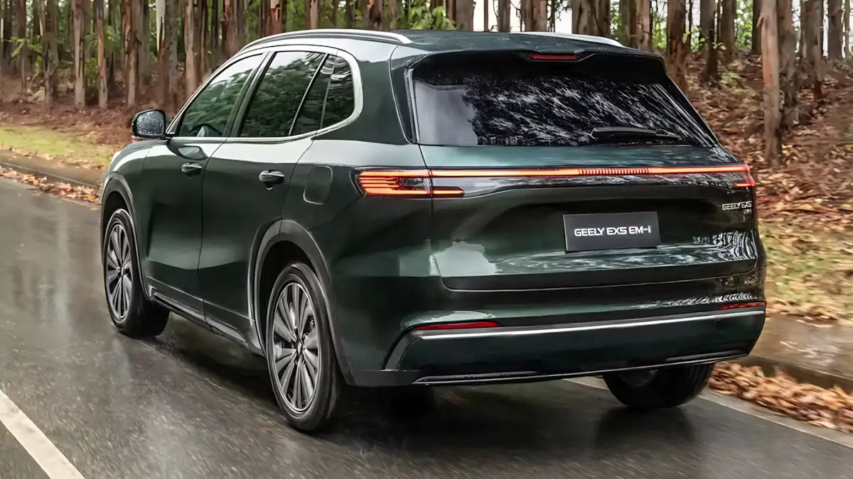 Geely EX5 EM-i 2027 é o novo lançamento com até 1.300 km de autonomia; preço e versões
