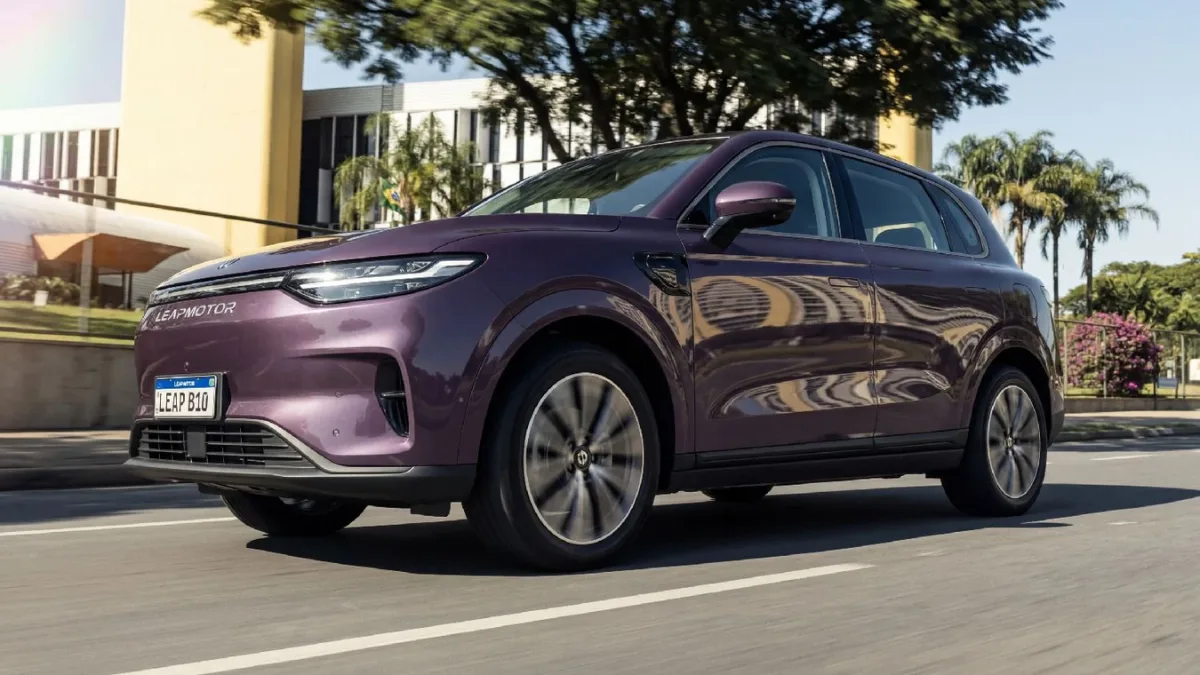 Leapmotor B10: SUV elétrico com 218 cv, recarga em 16 minutos e produção nacional confirmada