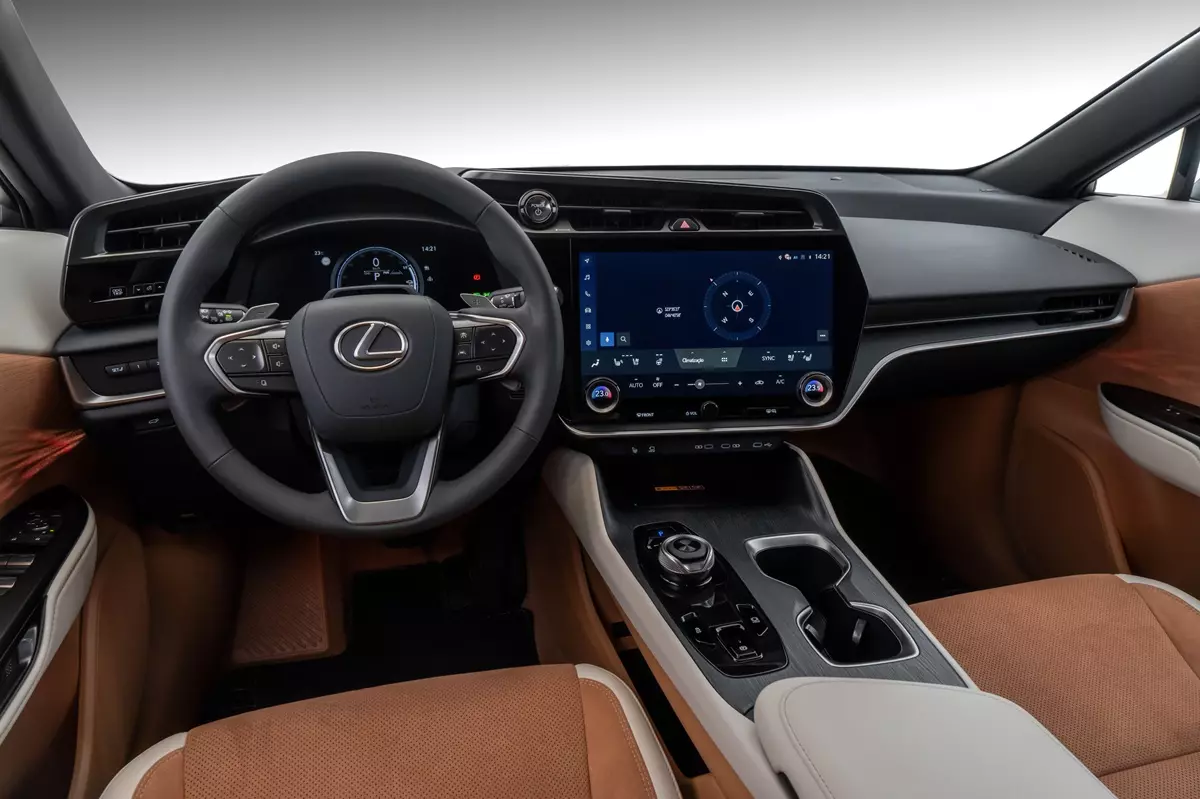 Novo Lexus Rz 500e 2026 B4