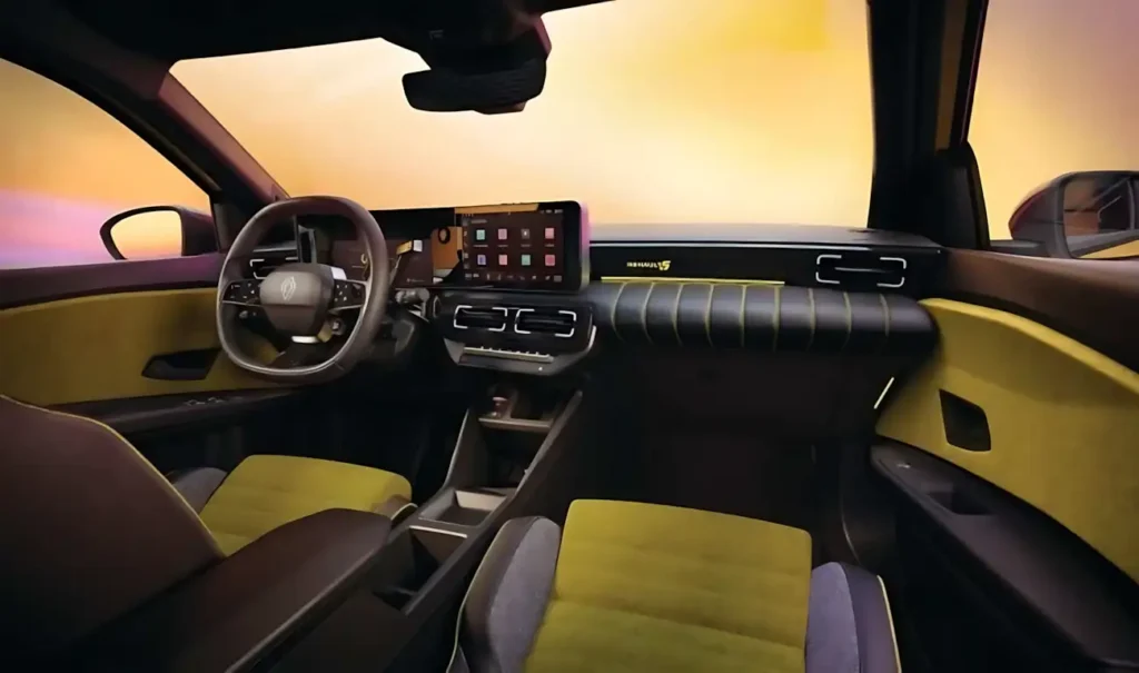 Renault 5 E Tech Painel Multimidia