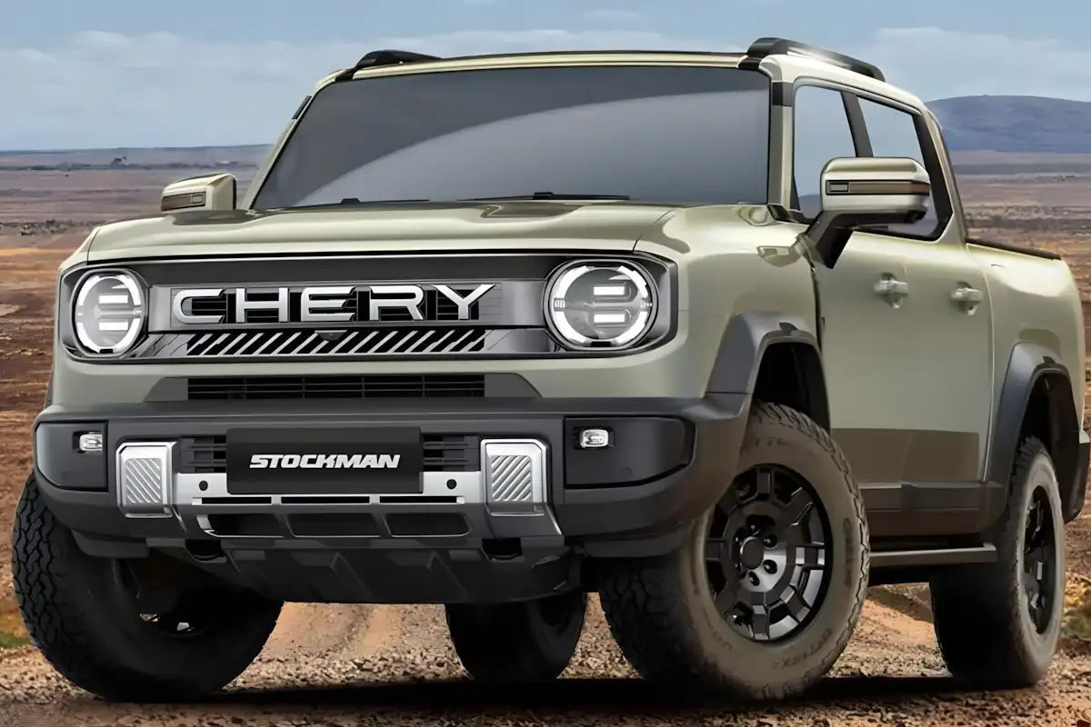 Chery Stockman estreia com motor diesel híbrido plug-in e 475 cv; picape mira o Brasil