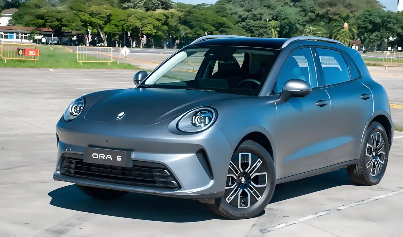 GWM Ora 5 2027 chega ao Brasil por R$ 159 mil como primeiro SUV 100% elétrico da marca