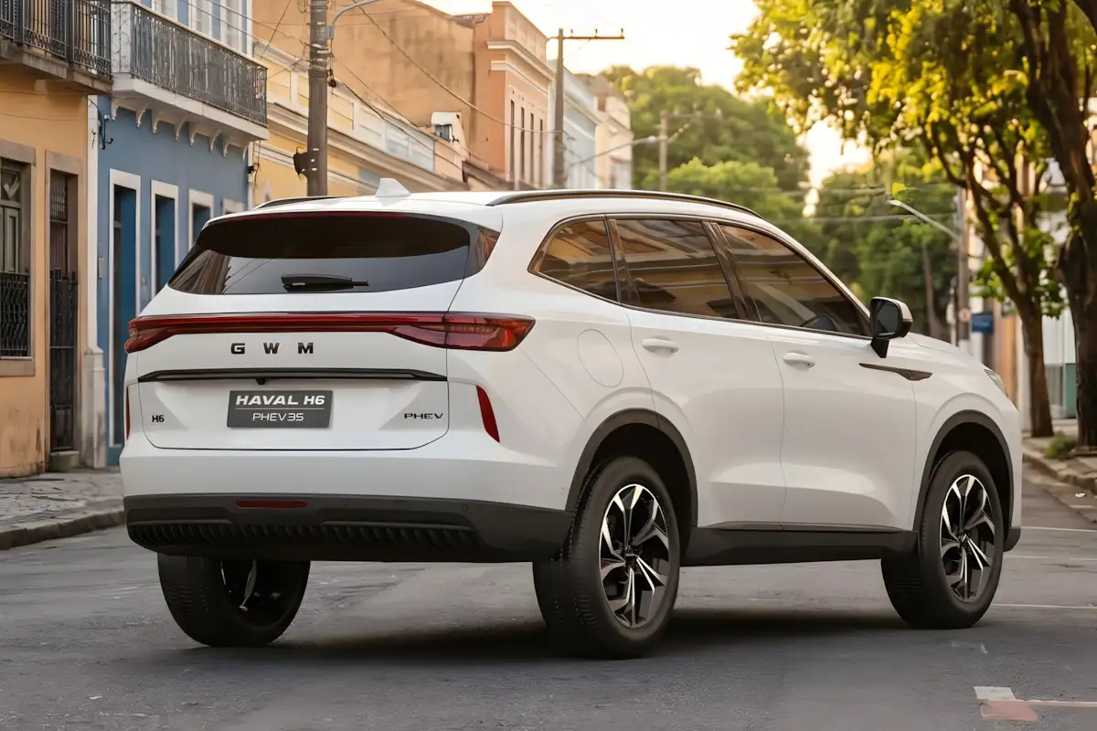 Novo GWM Haval H6 PHEV35 2027: autonomia, desempenho e preço do PHEV flex