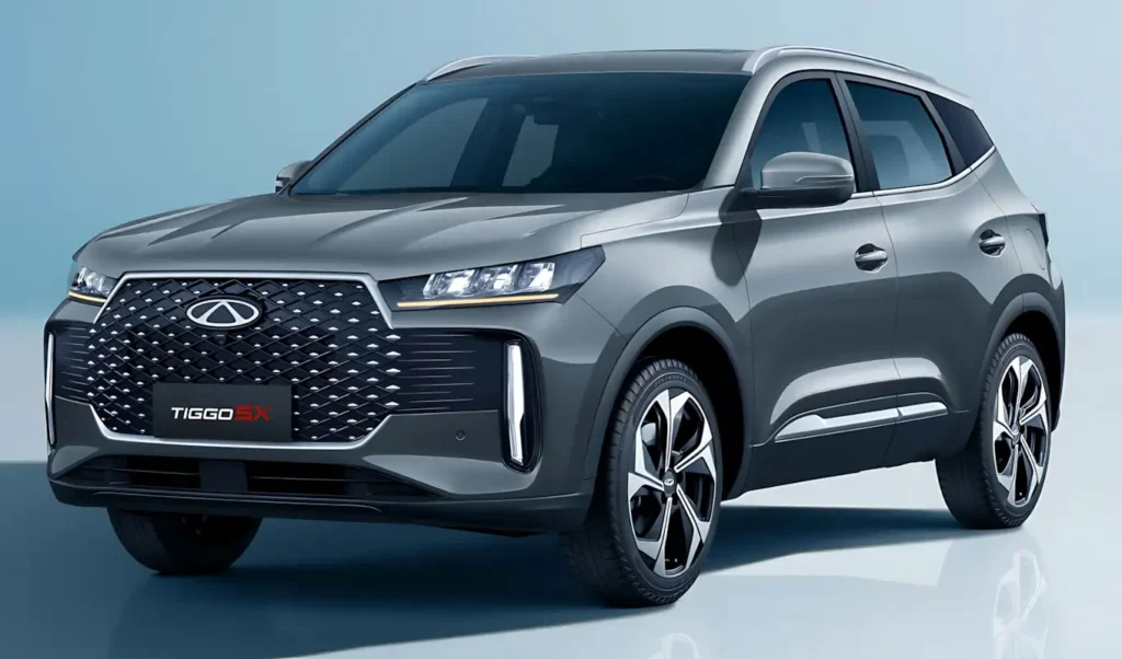 CAOA Chery Tiggo 5X Sport 2027: Versão de entrada estreia visual renovado e interior com painel duplo