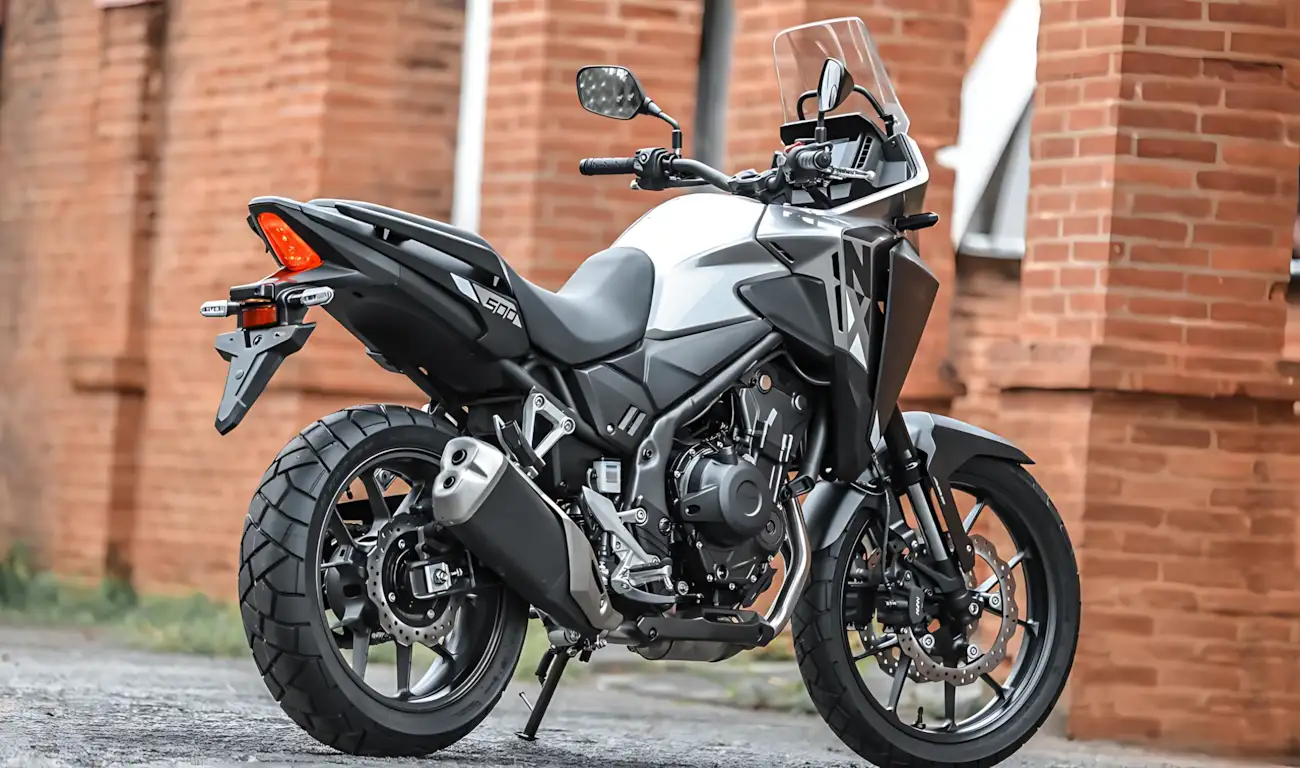 Honda NX500 2027: nova cor metálica que chega para substituir o branco - preço e fotos