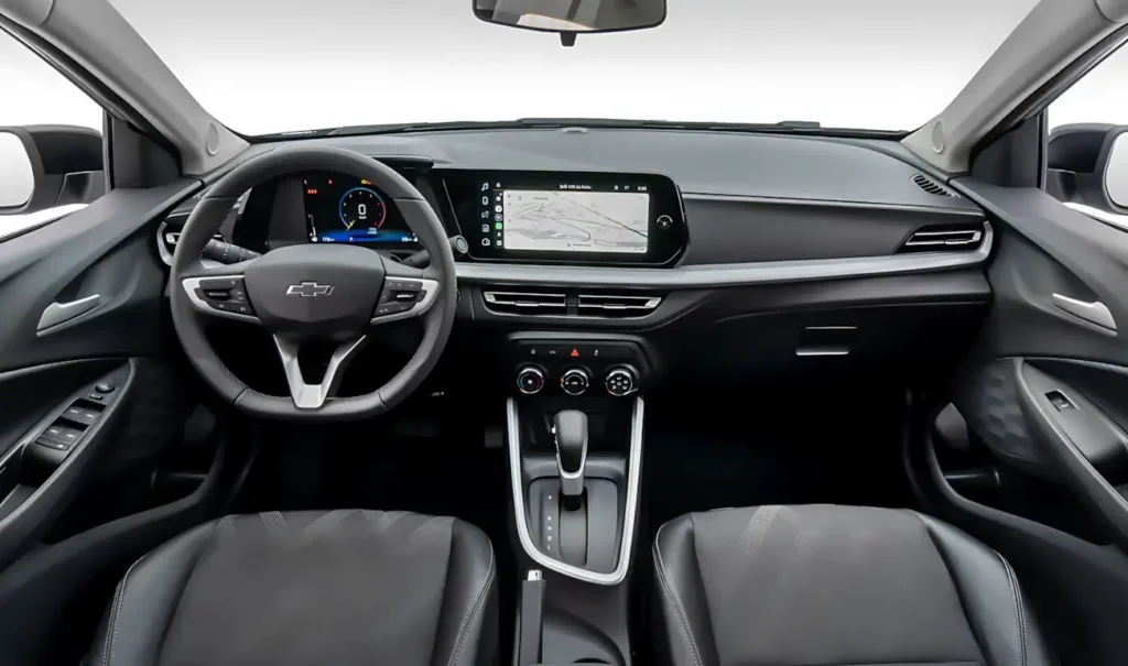Painel digital e multimídia MyLink 11 polegadas do Chevrolet Onix Activ 2027