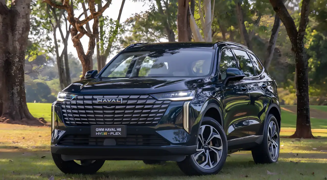 GWM Haval H6 2027 estreia motor híbrido flex a partir de R$ 199.900