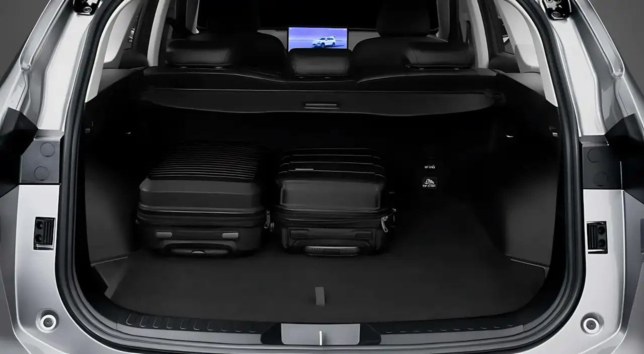 Porta-malas de 560 litros do Haval H6 One