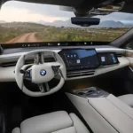 BMW X5 2027 interior painel Panoramic Vision