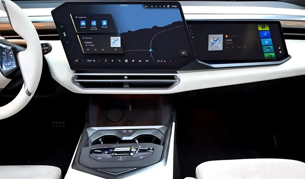 BMW X5 2027 interior painel Panoramic Vision