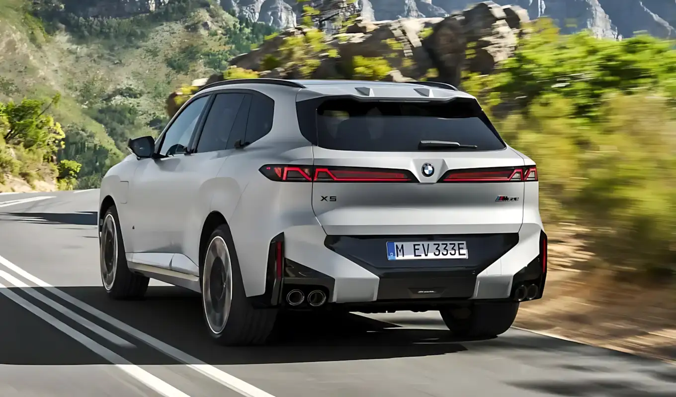 BMW X5 2027 traseira lanternas