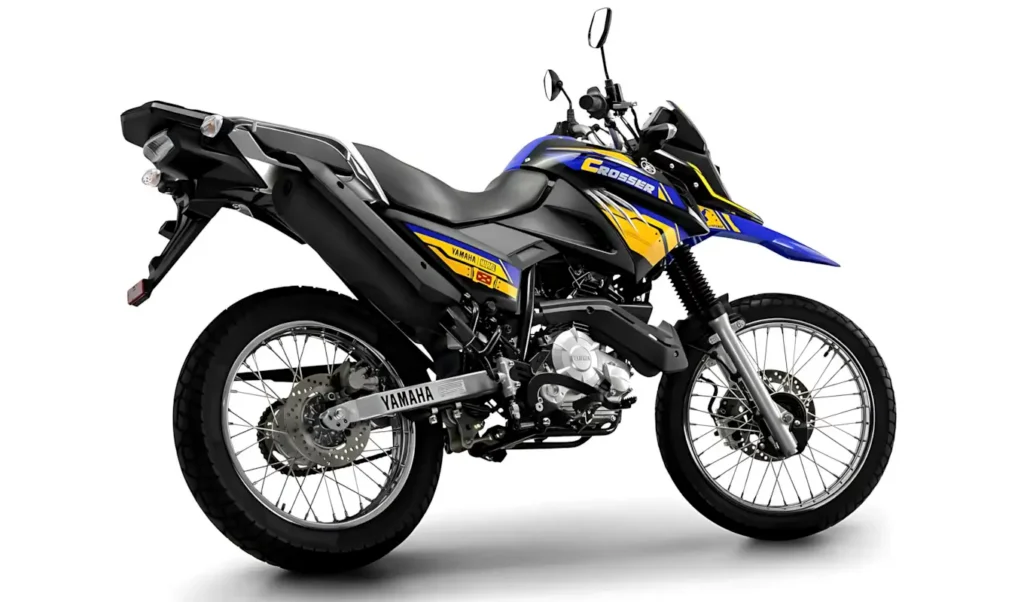 Traseira da Yamaha Crosser Z Wolverine