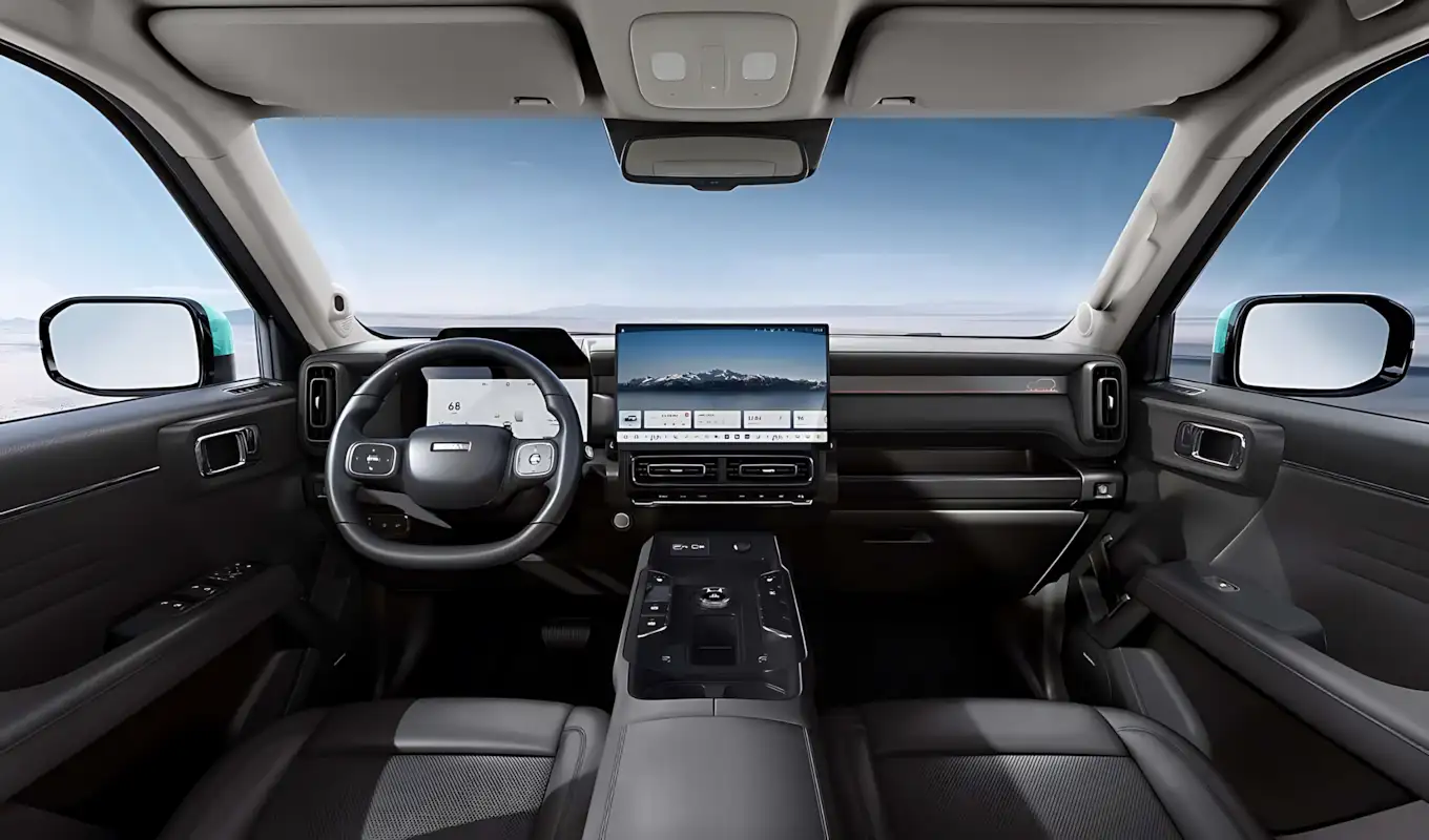 Painel digital e central multimídia do Haval H7
